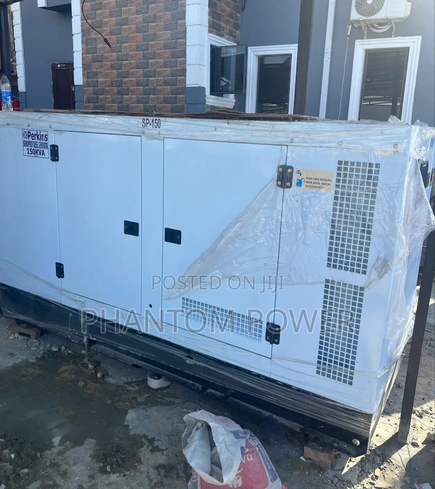 Brand New UK Perkins 150kva Capacity Diesel Soundproof Generator Set