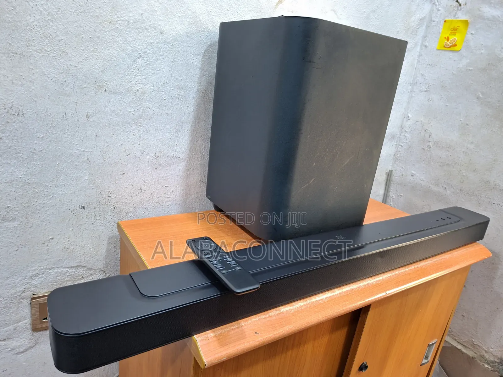JBL BAR 500 Soundbar With Its Wireless Subwoofer