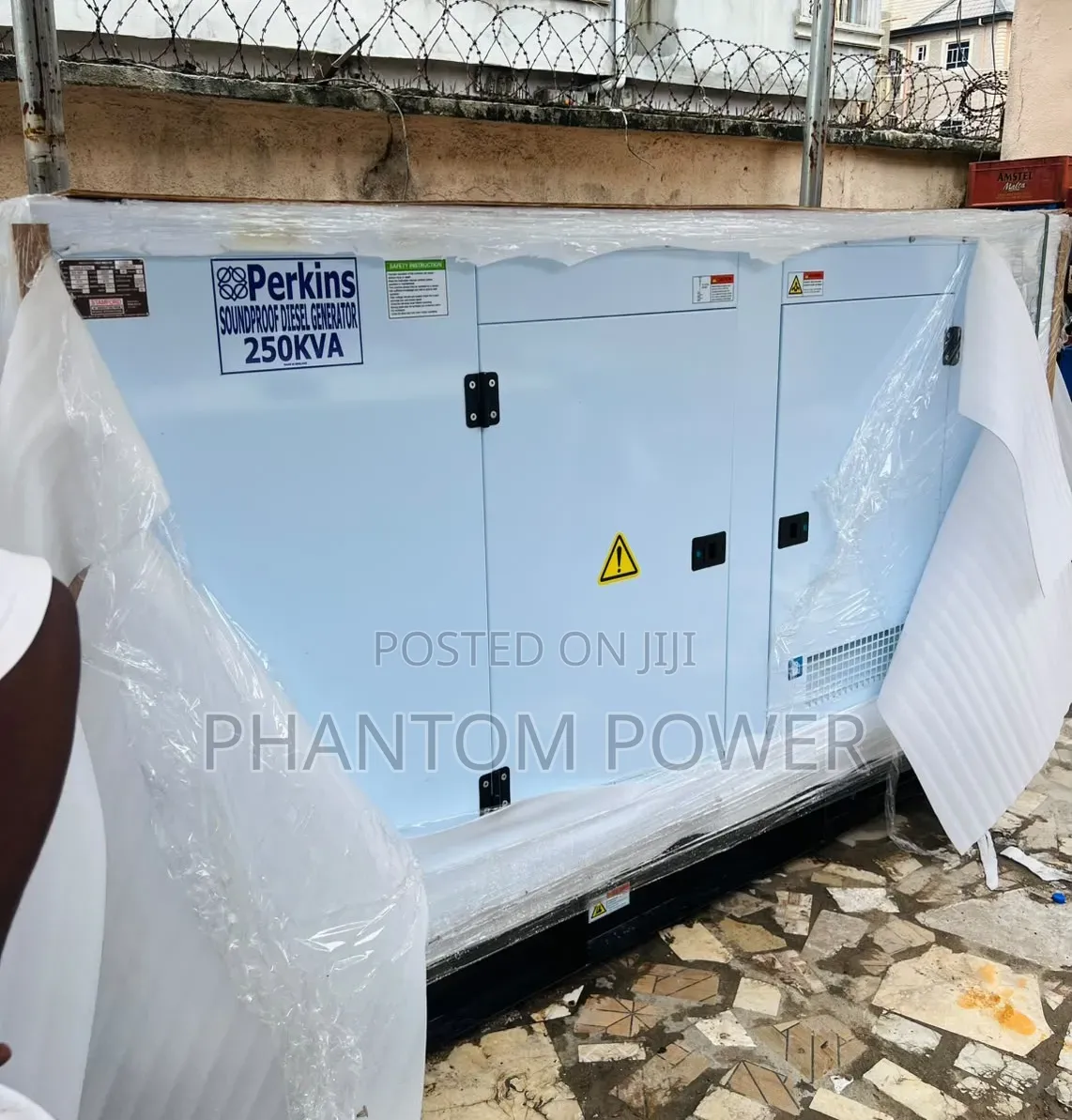 Original 250kva Perkins England Industrial Super Silent Generator Set