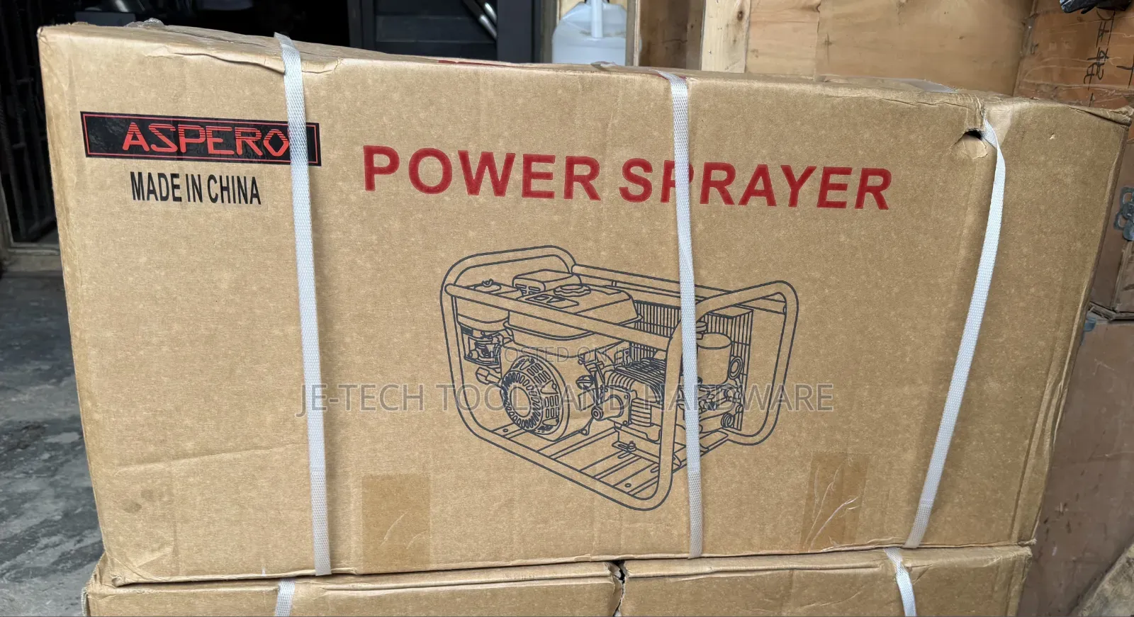 Aspero Portable Power Sprayer 7.5Hp 30 Pump 50m Hose