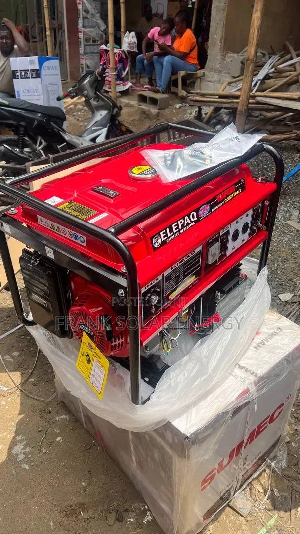 Elepaq Constant Petrol Generator  Copper Coil