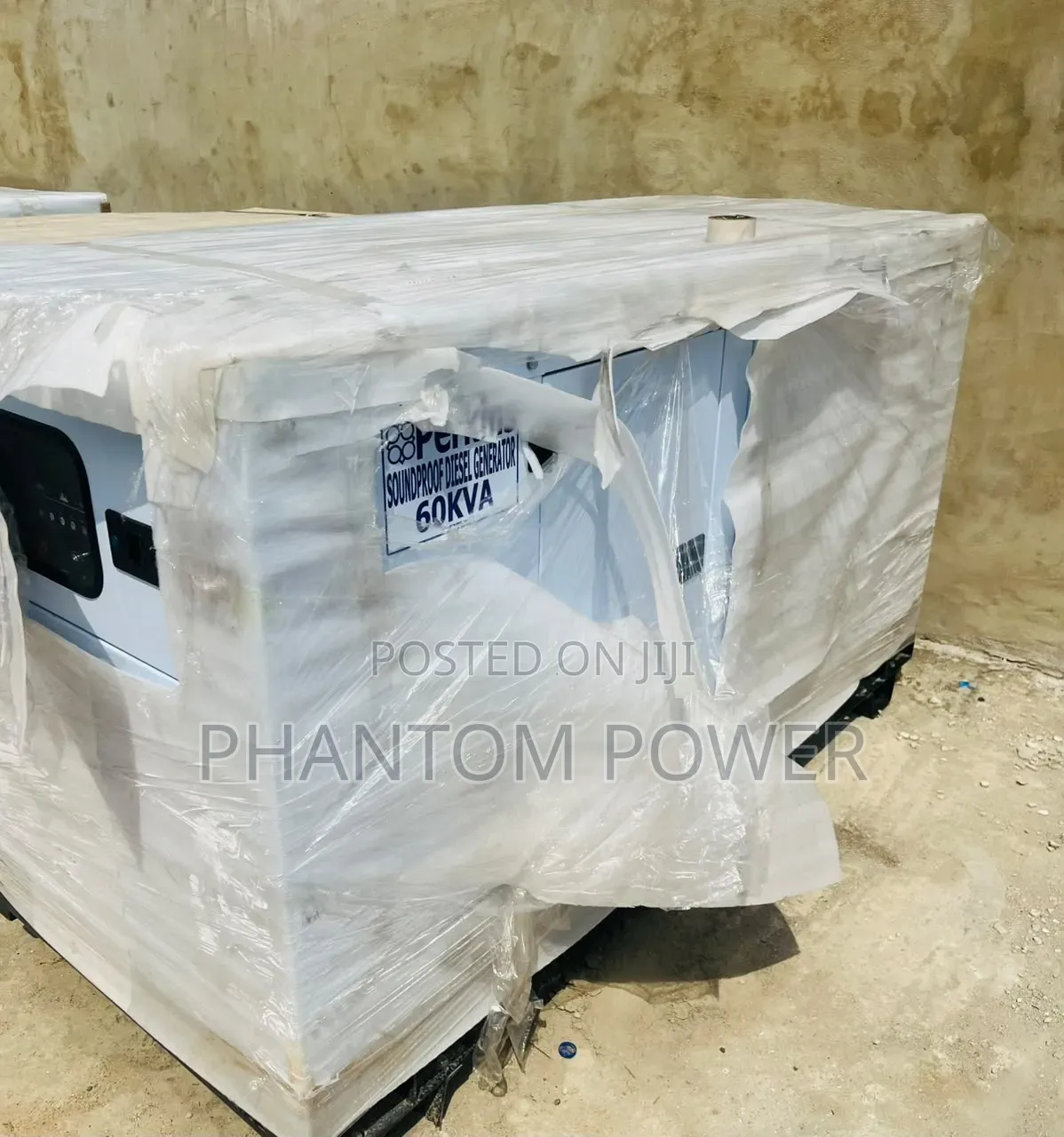 Brand New 60kva Perkins Diesel Soundproof Generator {2 Years Warranty}