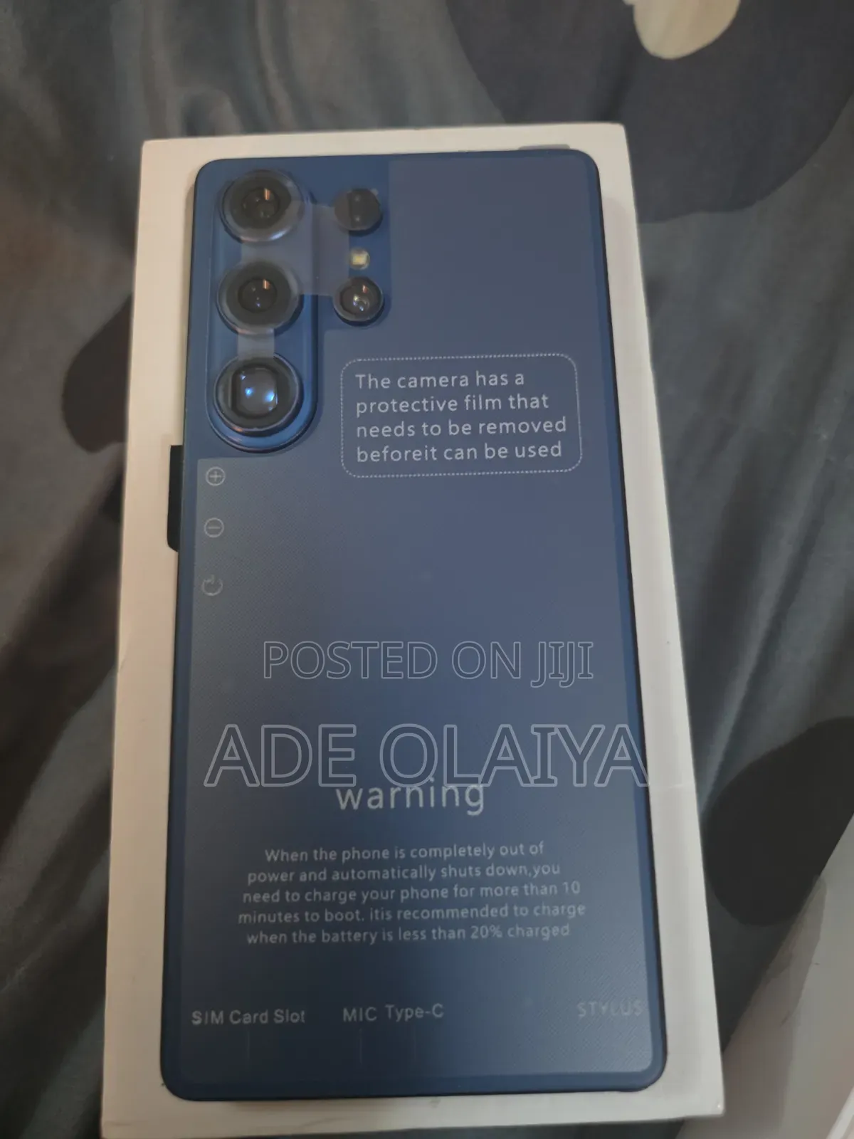 New Mobile Phone 512 GB Blue