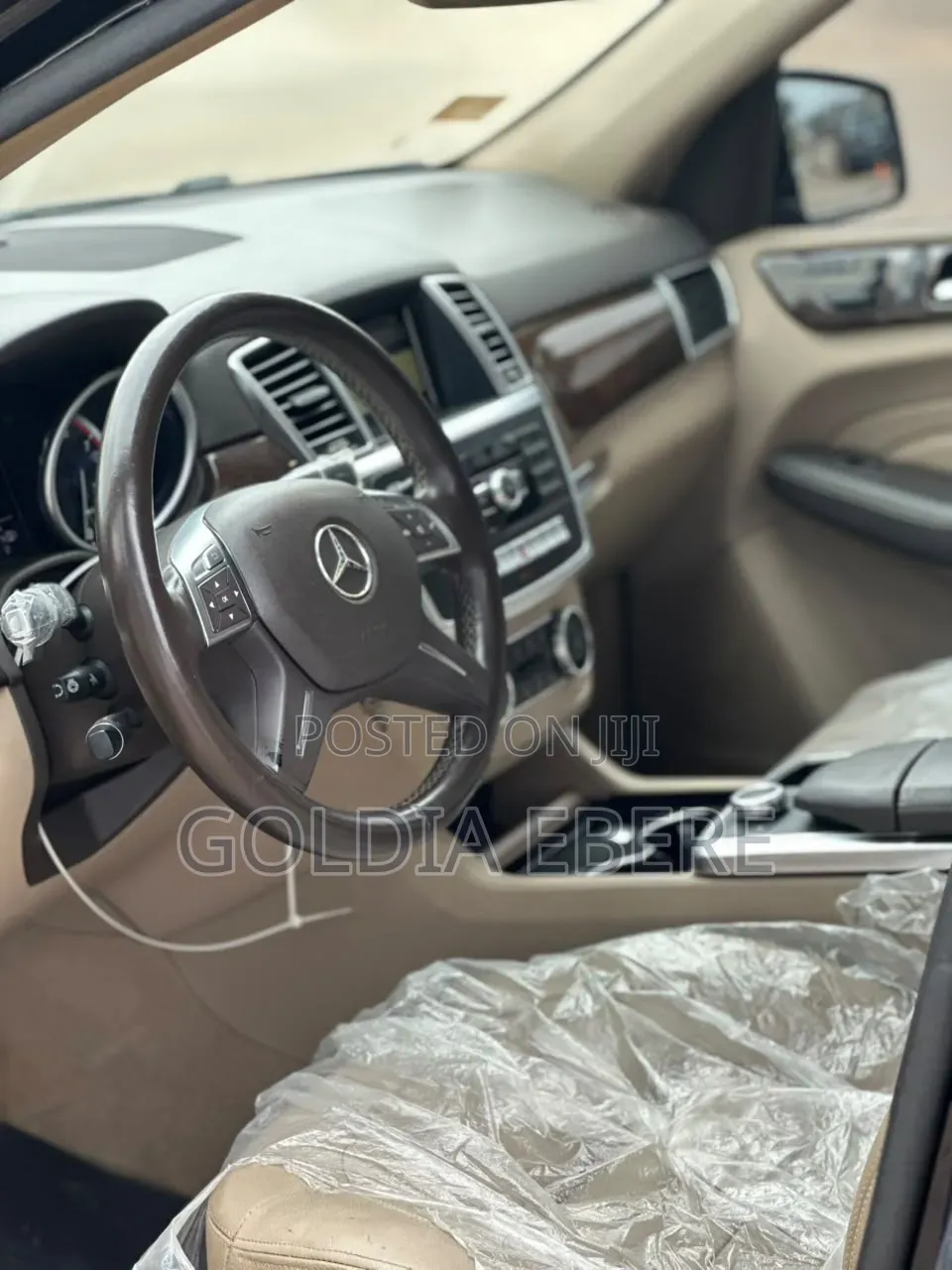 Mercedes-Benz M Class 2013 Beige
