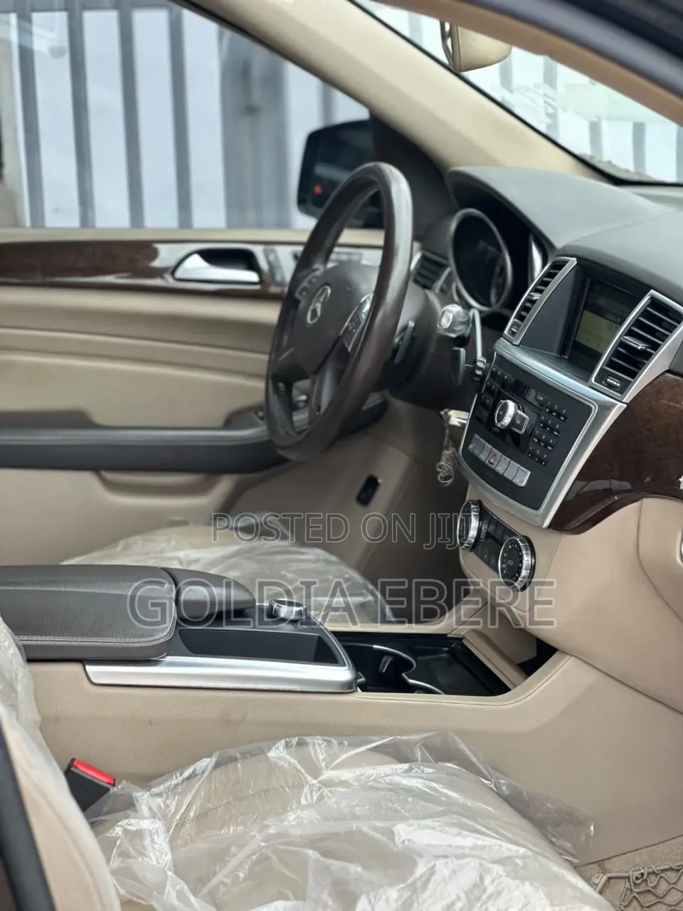 Mercedes-Benz M Class 2013 Beige