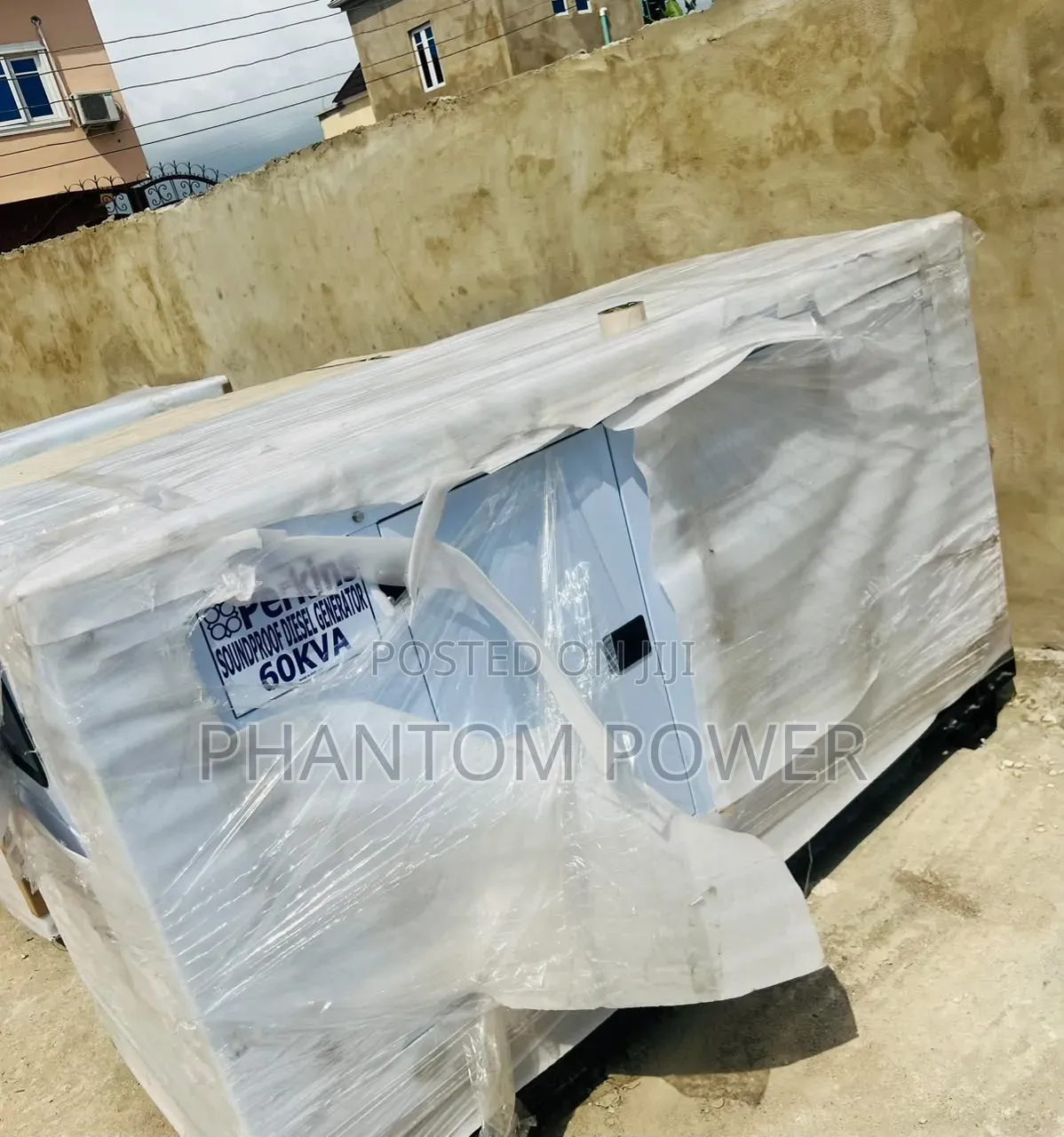 New Unwrapped England Perkins SP-60kva 100% Copper Silent Generator