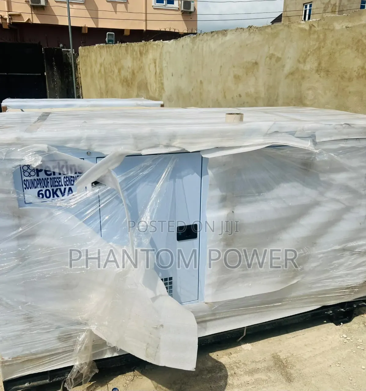 New Unwrapped England Perkins SP-60kva 100% Copper Silent Generator