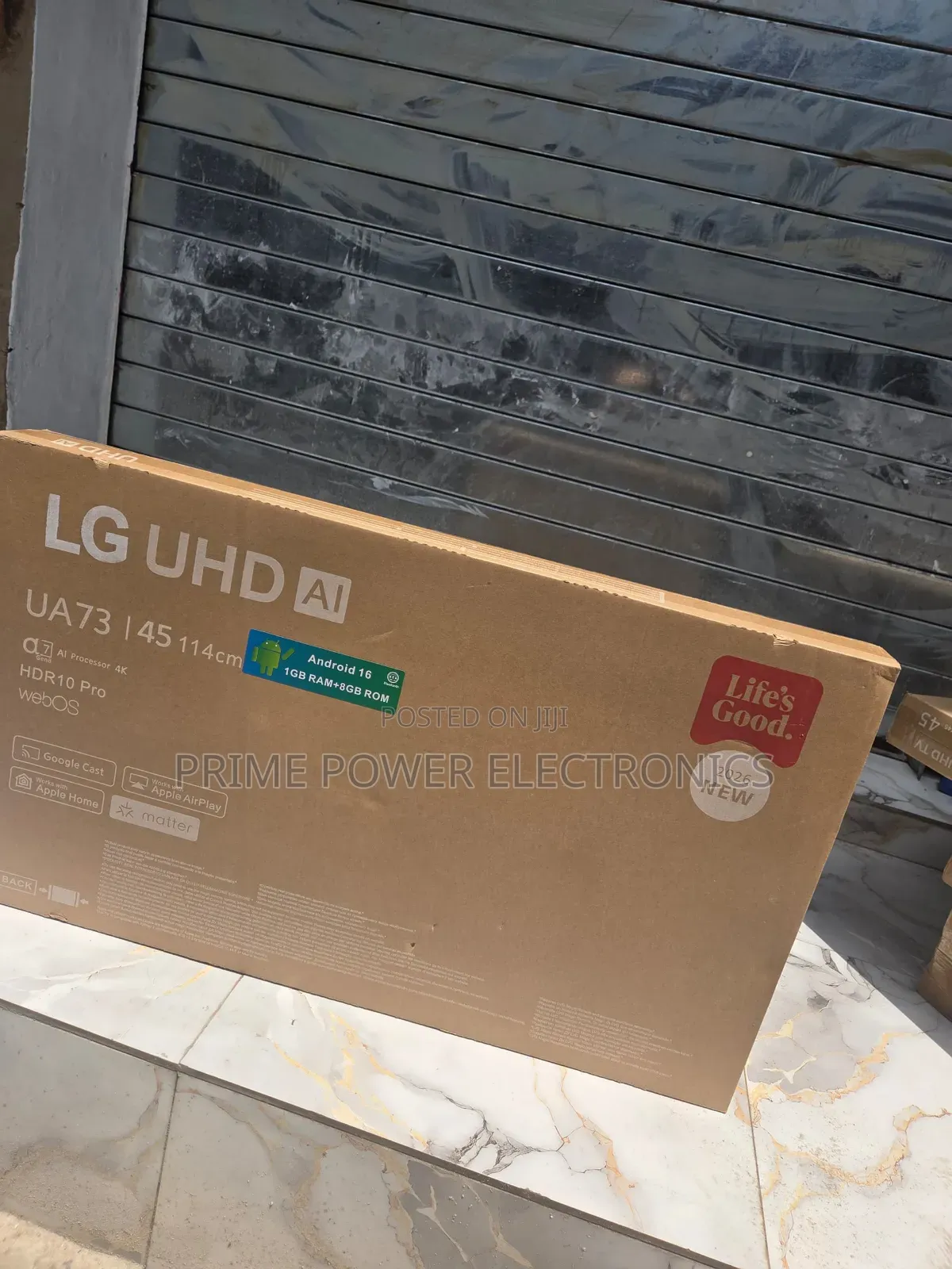 LG 45-Inch Smart TV UA73 – Smart Entertainment at Its Best