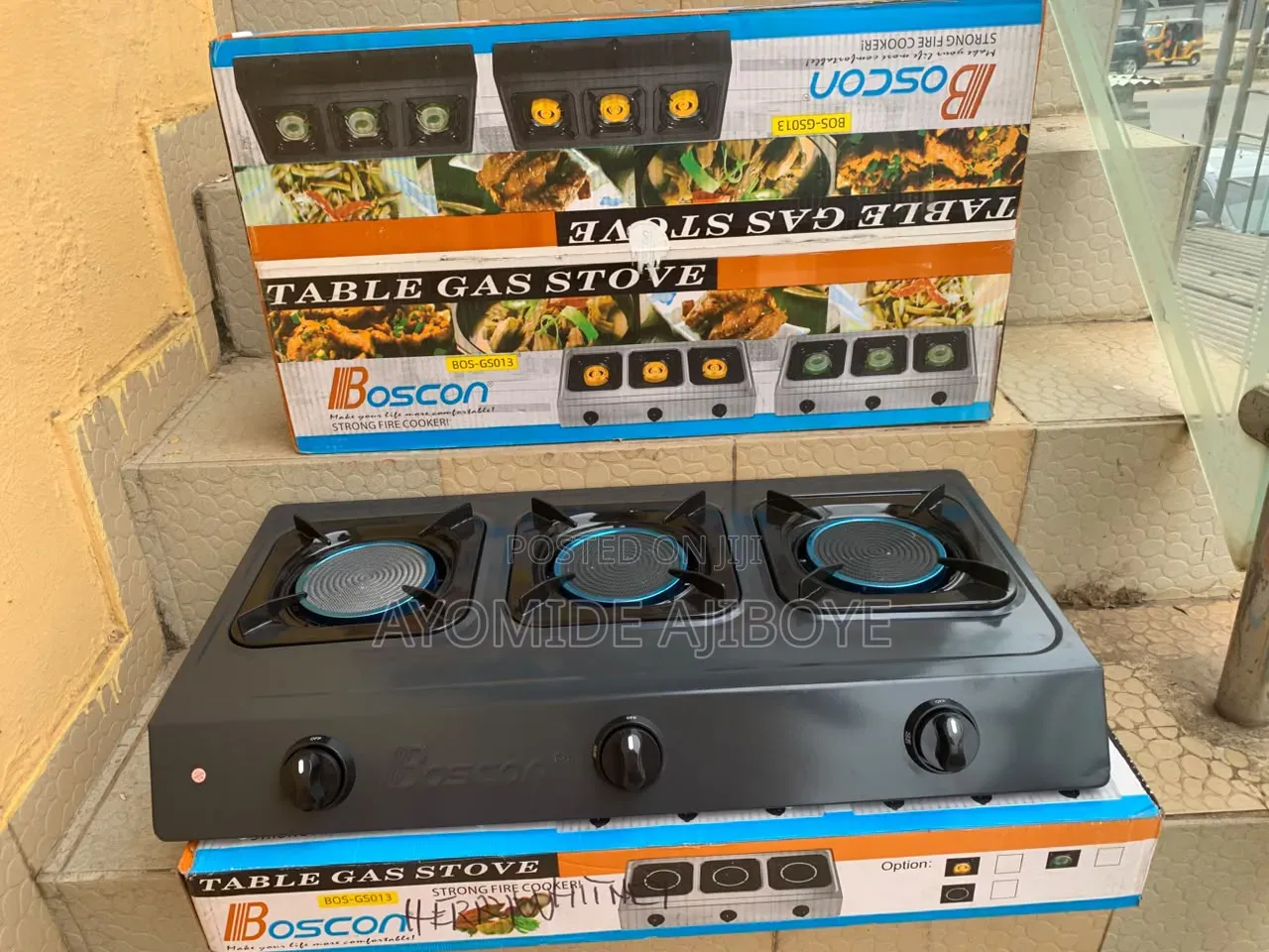 3face Infrared Gas Cooker
