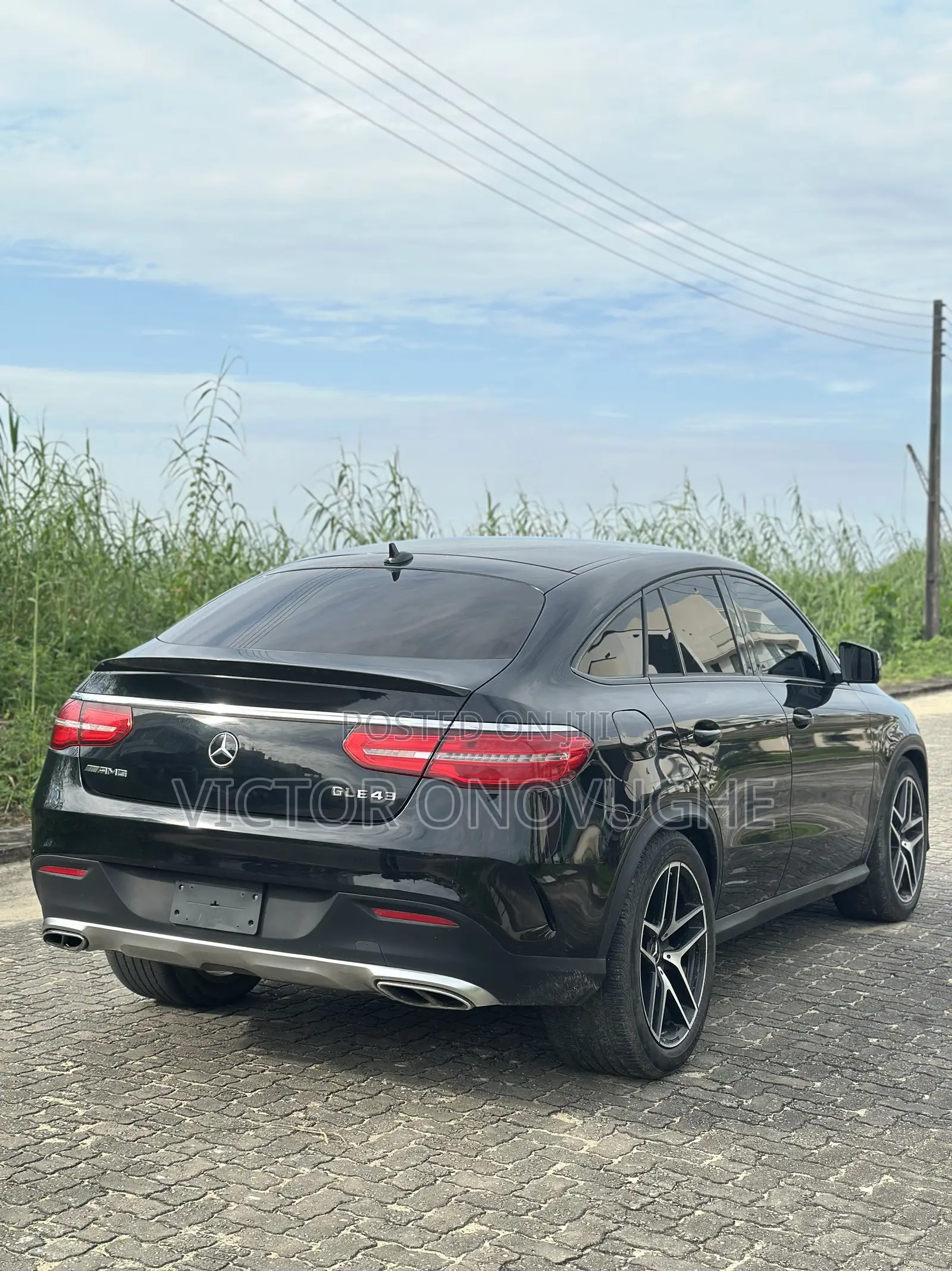 Mercedes-Benz GLE-Class AMG GLE 43 4MATIC 2016 Black