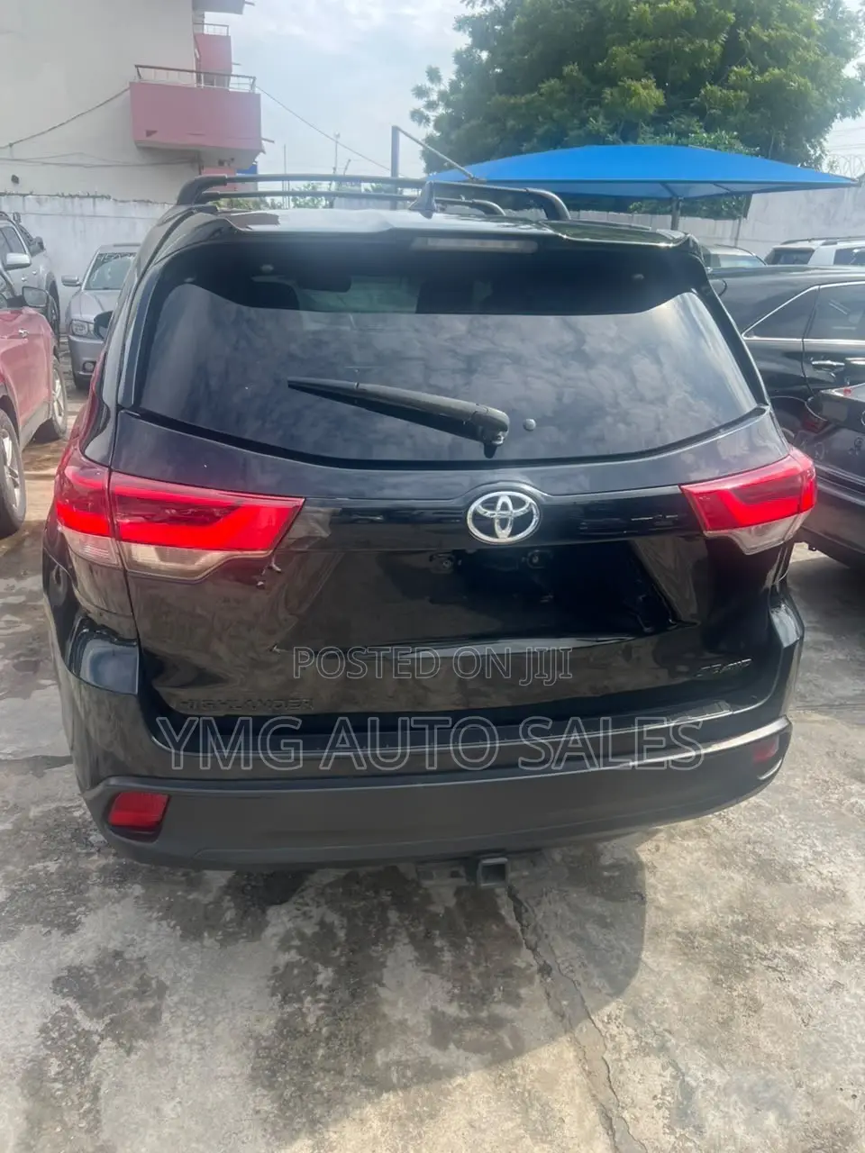 Toyota Highlander XLE 4x2 V6 (3.5L 6cyl 8A) 2018 Black