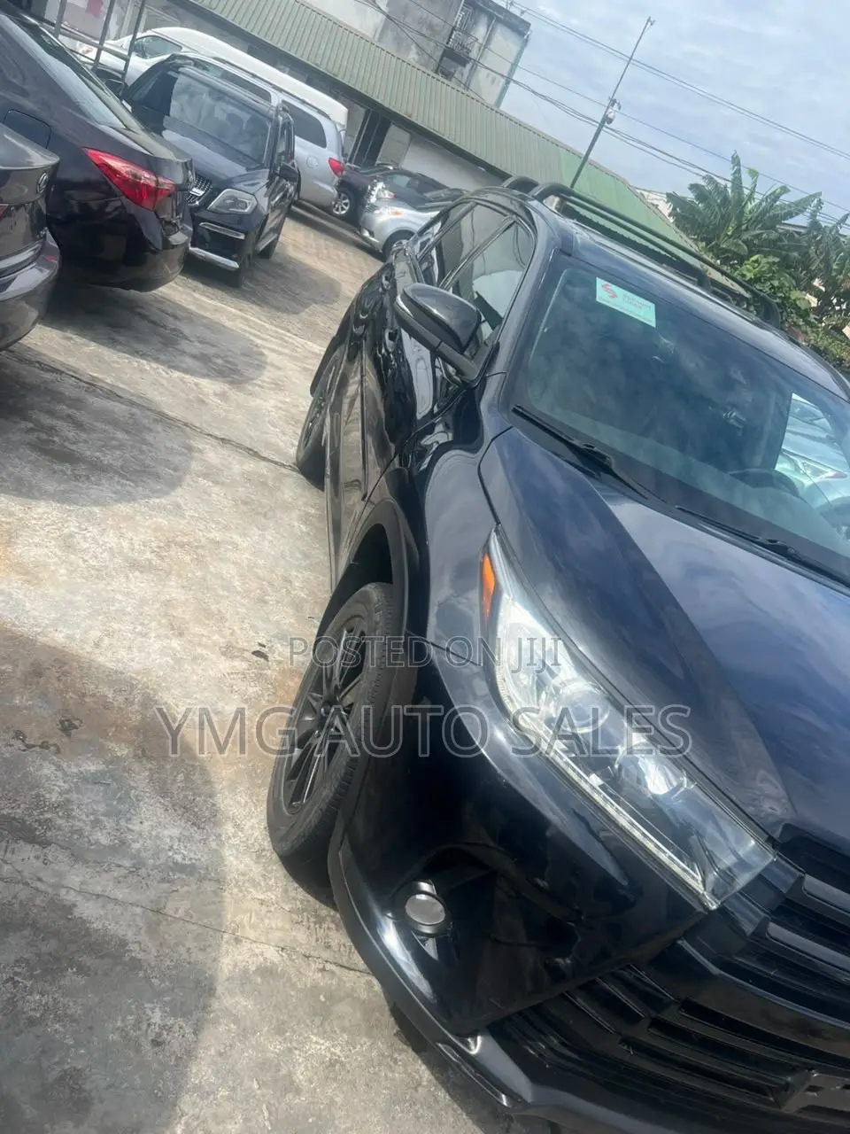 Toyota Highlander XLE 4x2 V6 (3.5L 6cyl 8A) 2018 Black