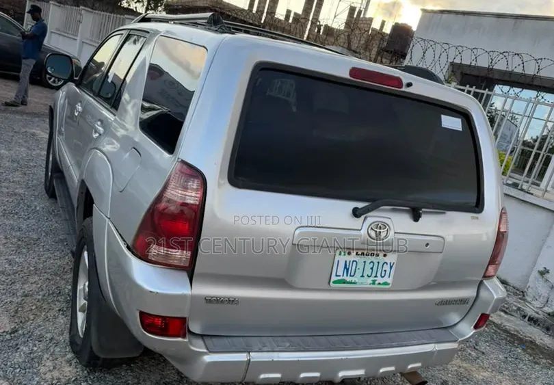 Toyota 4-Runner Limited V6 2005 Silver
