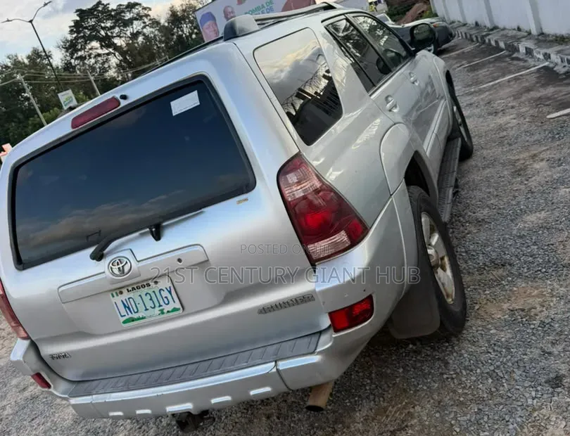 Toyota 4-Runner Limited V6 2005 Silver