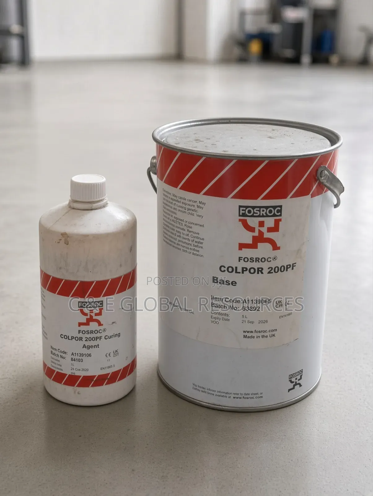 Fosroc Colpor 200pf (A B)