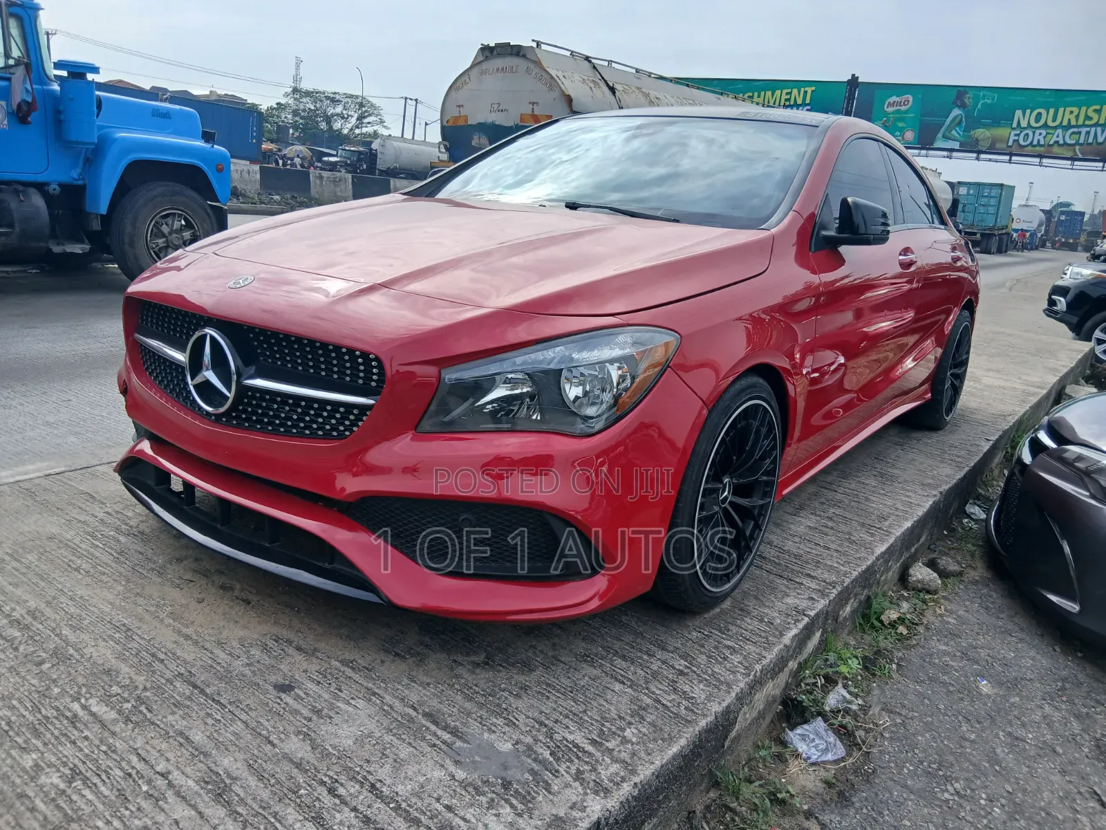 Mercedes-Benz CLA-Class CLA 250 4MATIC Sedan 2018 Red