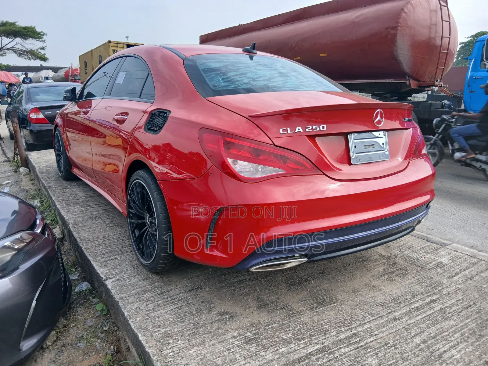 Mercedes-Benz CLA-Class CLA 250 4MATIC Sedan 2018 Red