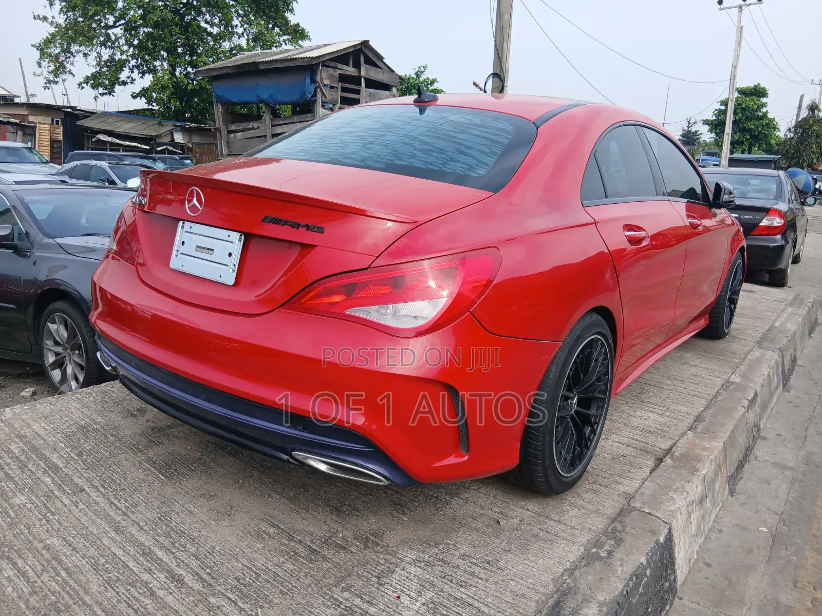 Mercedes-Benz CLA-Class CLA 250 4MATIC Sedan 2018 Red