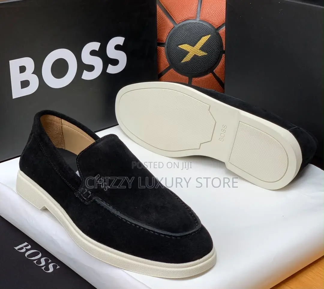 Boss Quality Luxury Men Suede Shoe