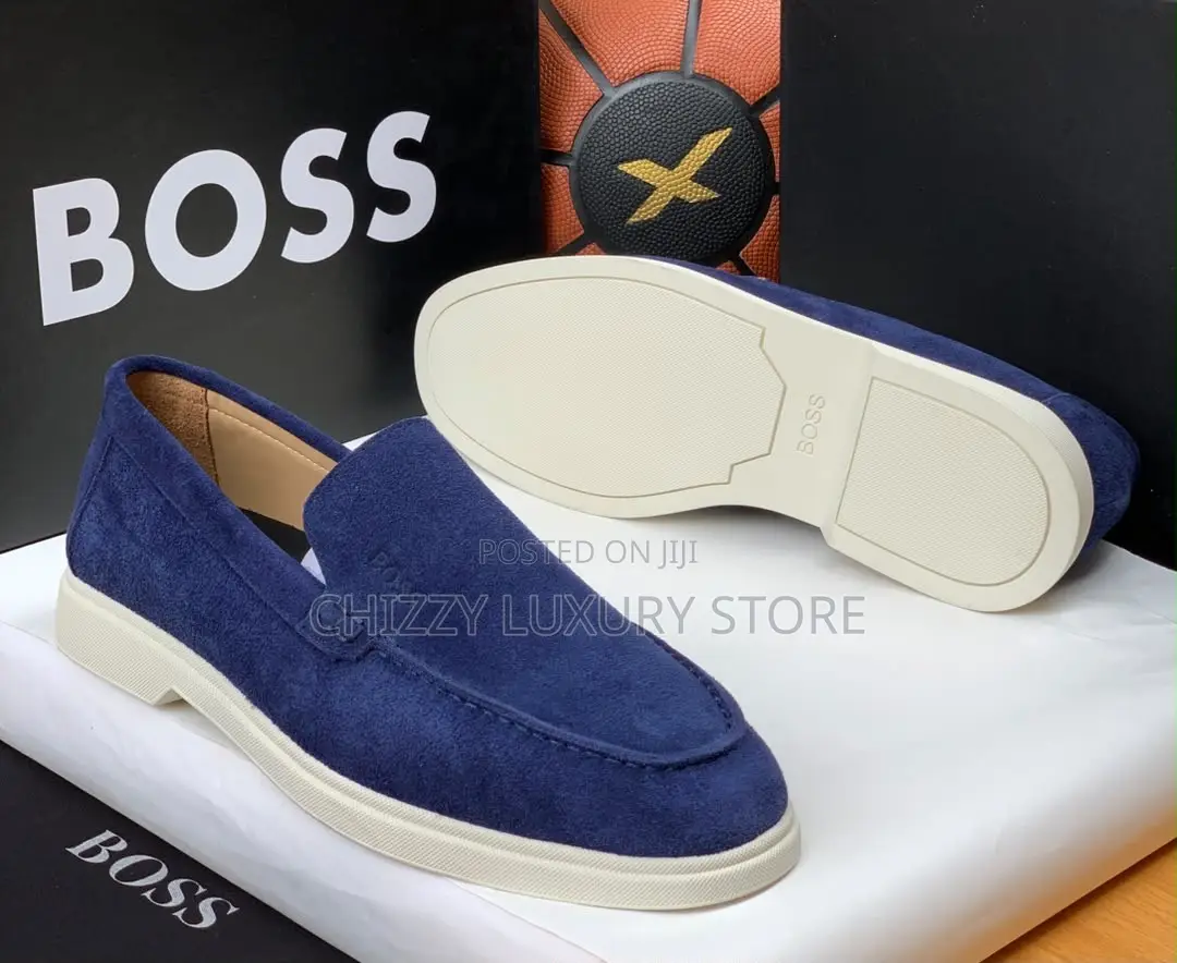 Boss Quality Luxury Men Suede Shoe