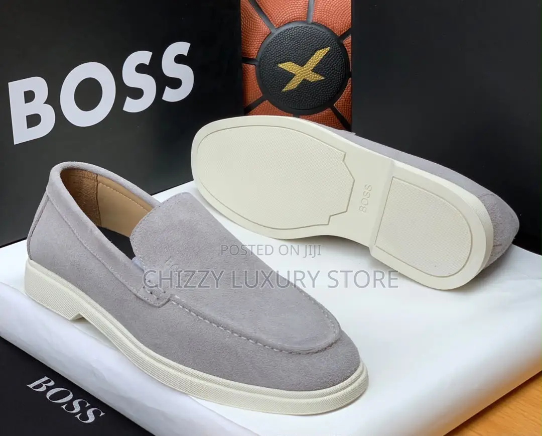 Boss Quality Luxury Men Suede Shoe