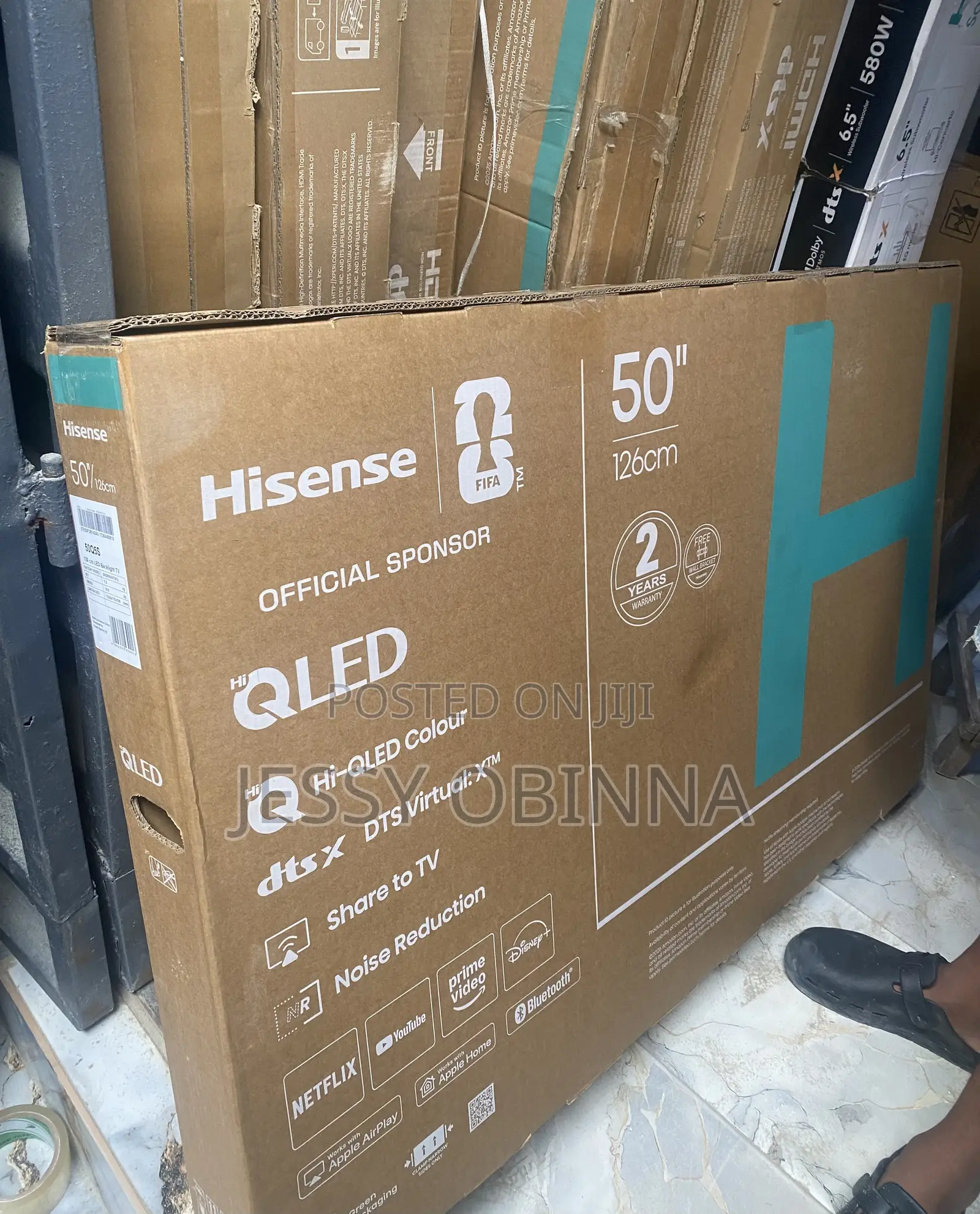 Hisense 50 Inches Hi-Qled 4K Smart TV