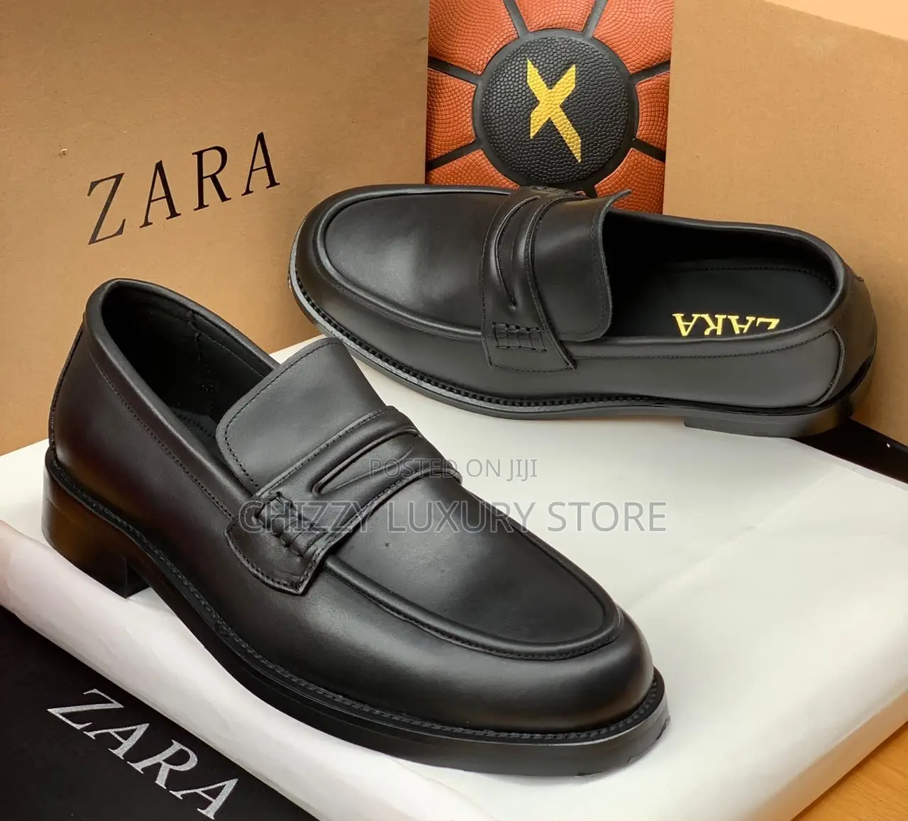 Zara Quality Luxury Men Genuine Leather Shoe