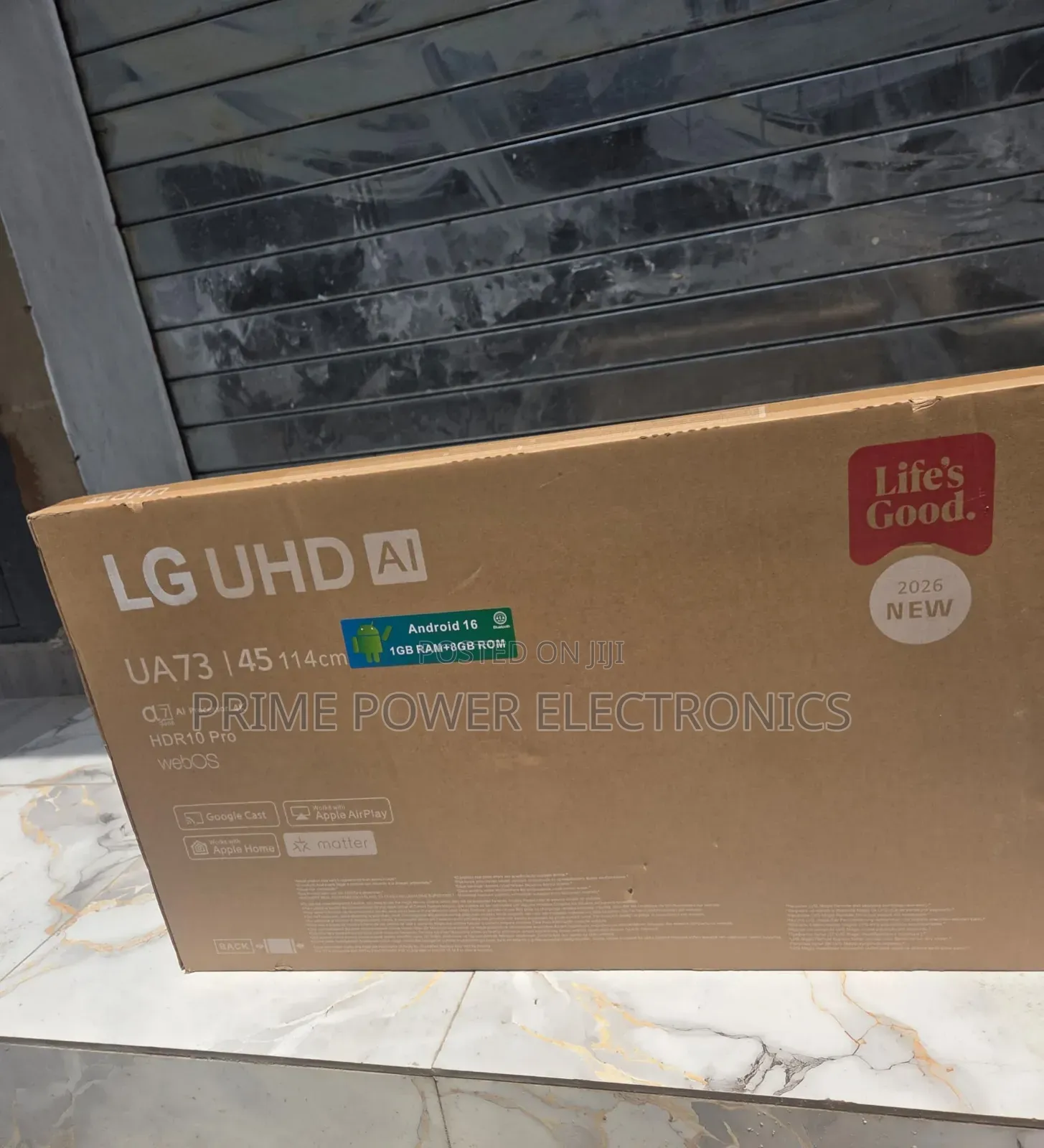 LG UA73 Smart Television – Modern Home Entertainment