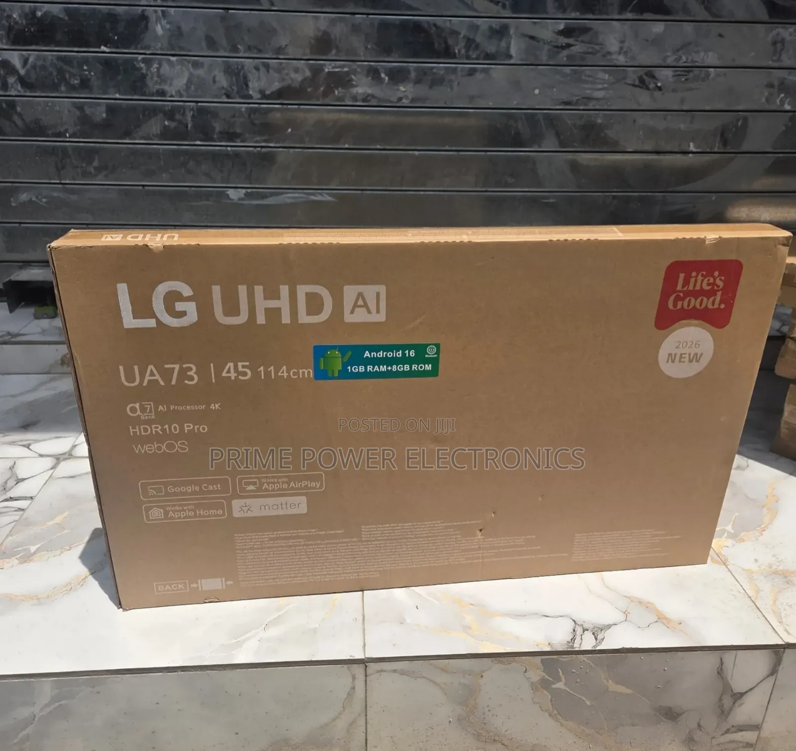 45-Inch LG TV UA73 – Enjoy Smart Viewing