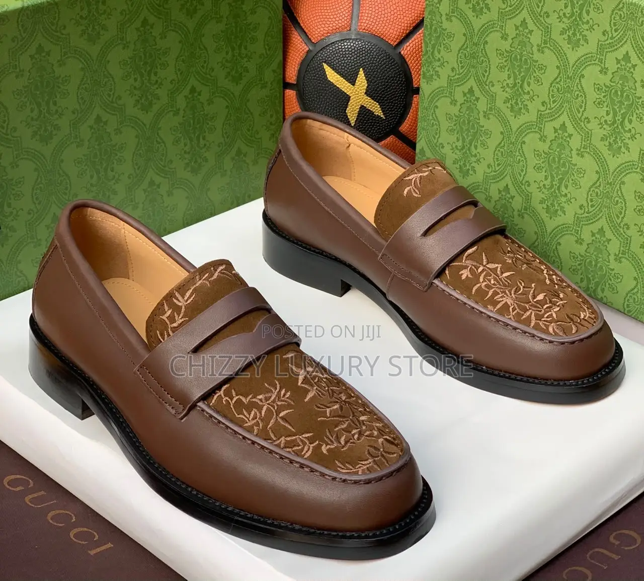 Gucci Quality Luxury Men Genuine Leather Shoe