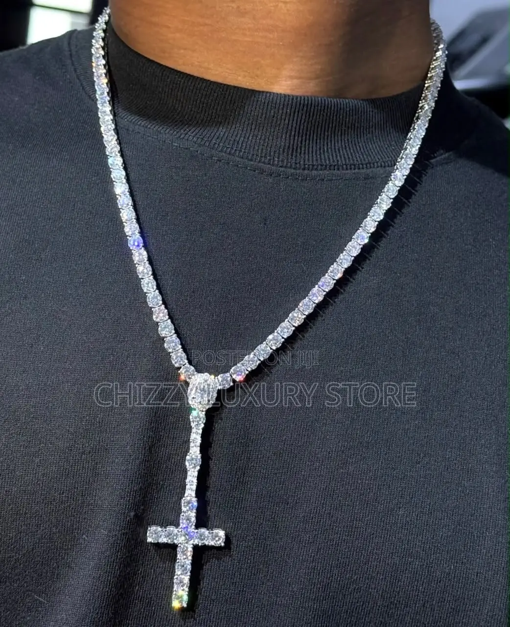 VVS Moissanite Quality Luxury Men Chain