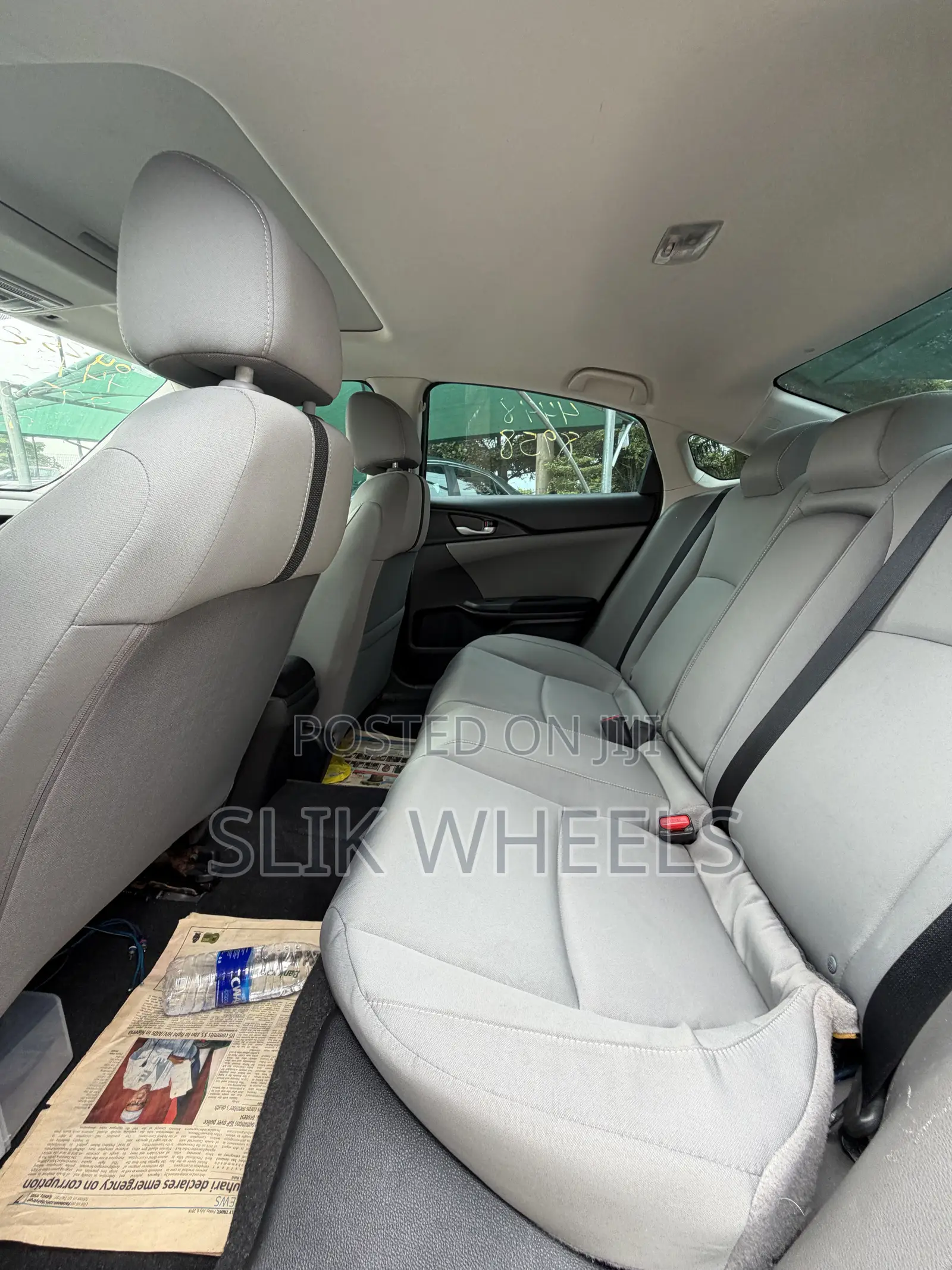 Honda Civic EX 4dr Sedan (1.5L 4cyl) 2016 Gray
