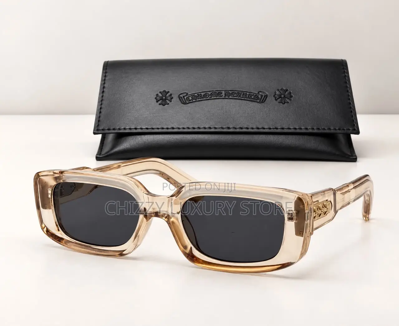 Chrome Hearts Quality Luxury Men Sunglasses