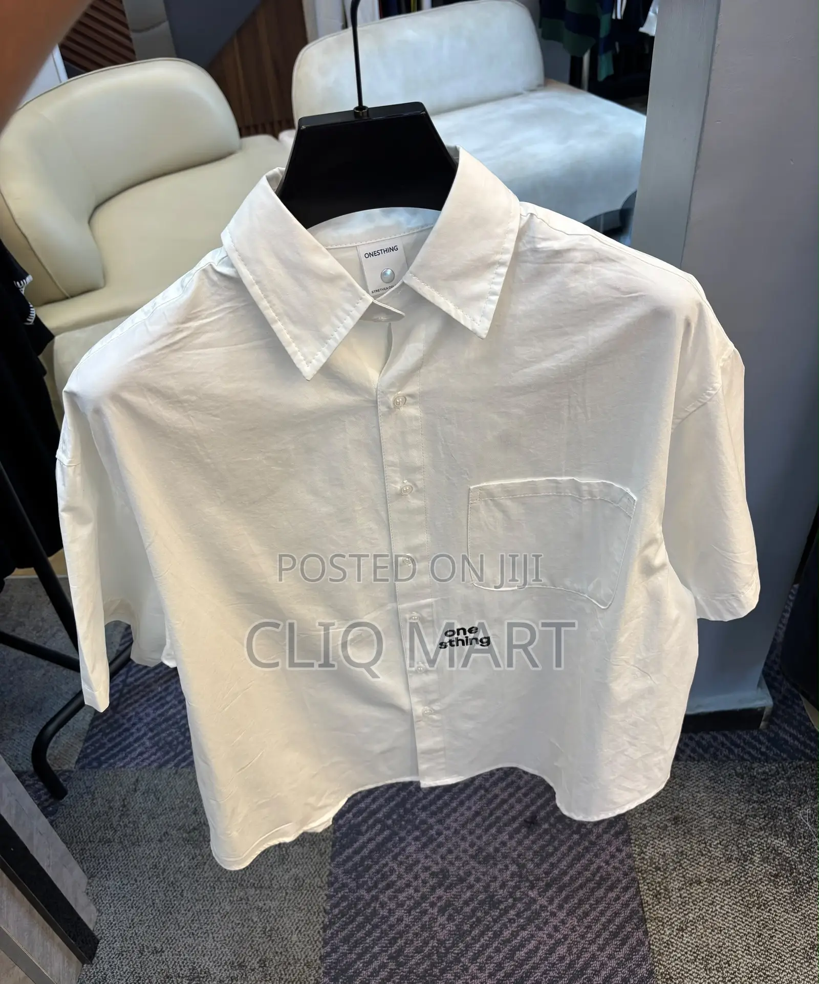 Onesthing" Short-Sleeve Designer Button-Up Shirt | Multiple Colorways