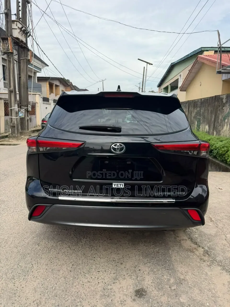 Toyota Highlander Limited 2021 Black