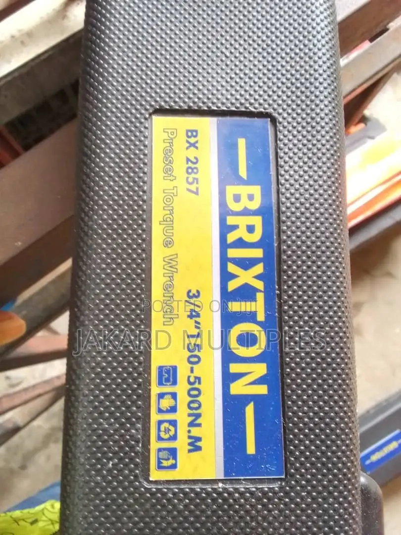 Brixton 3/4" Preset Torque Wrench 150-500n.m