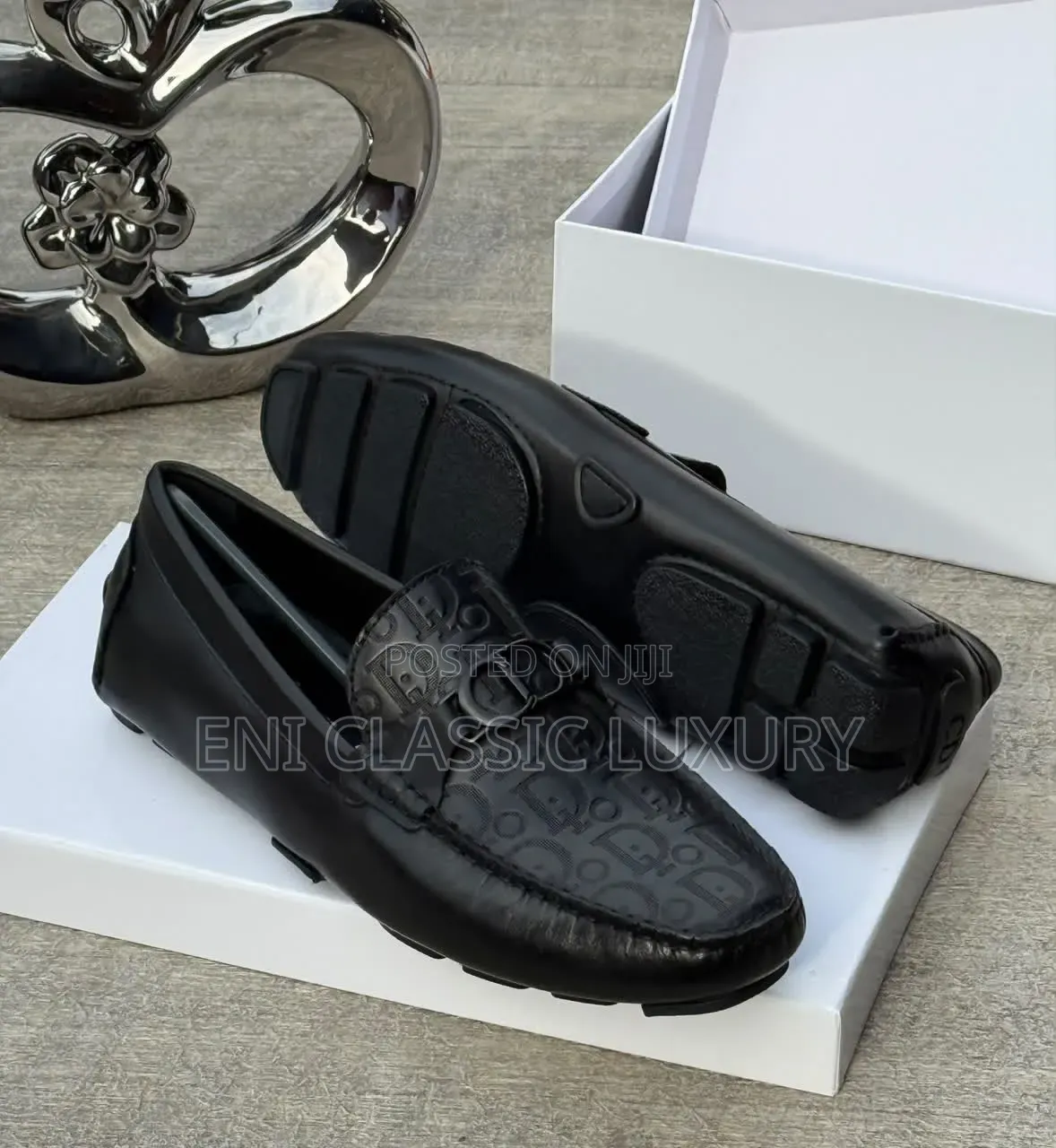 Gucci Luxury Men's Leather Loafers Flat Shoes Collection Best Quality