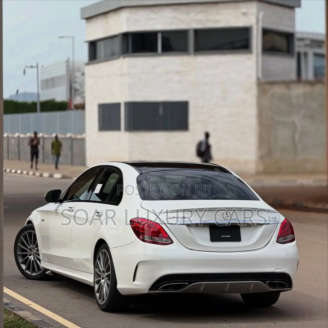 Mercedes-Benz C43 4Matic Sedan AWD (3.0L V6 9AM) 2018 White