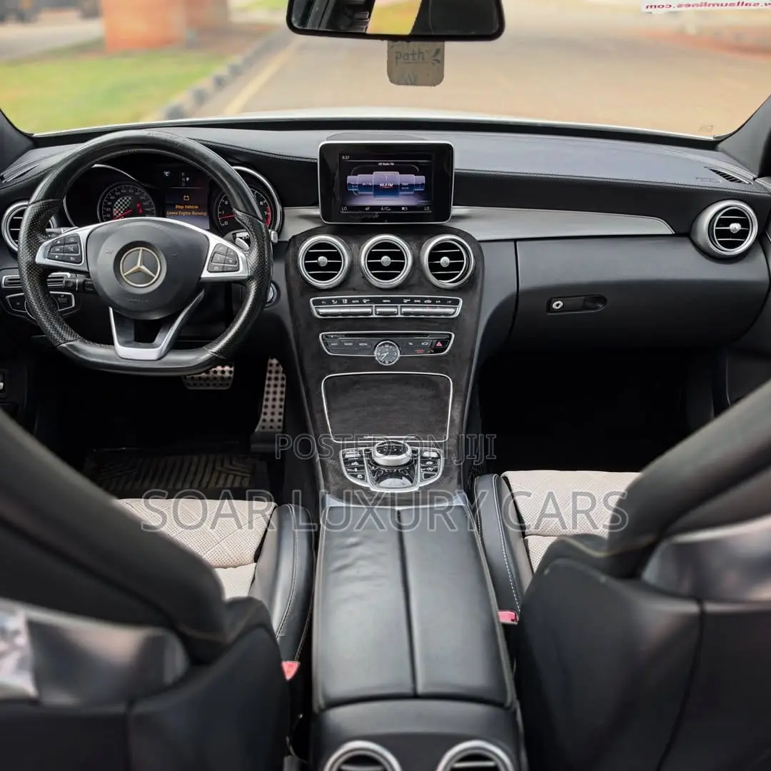 Mercedes-Benz C43 4Matic Sedan AWD (3.0L V6 9AM) 2018 White