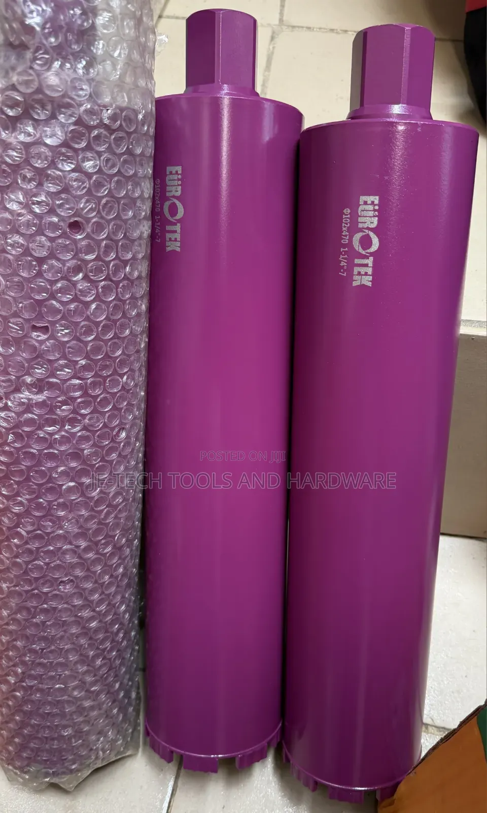 Eurotek Diamond Core Drill Bits 4 Inches