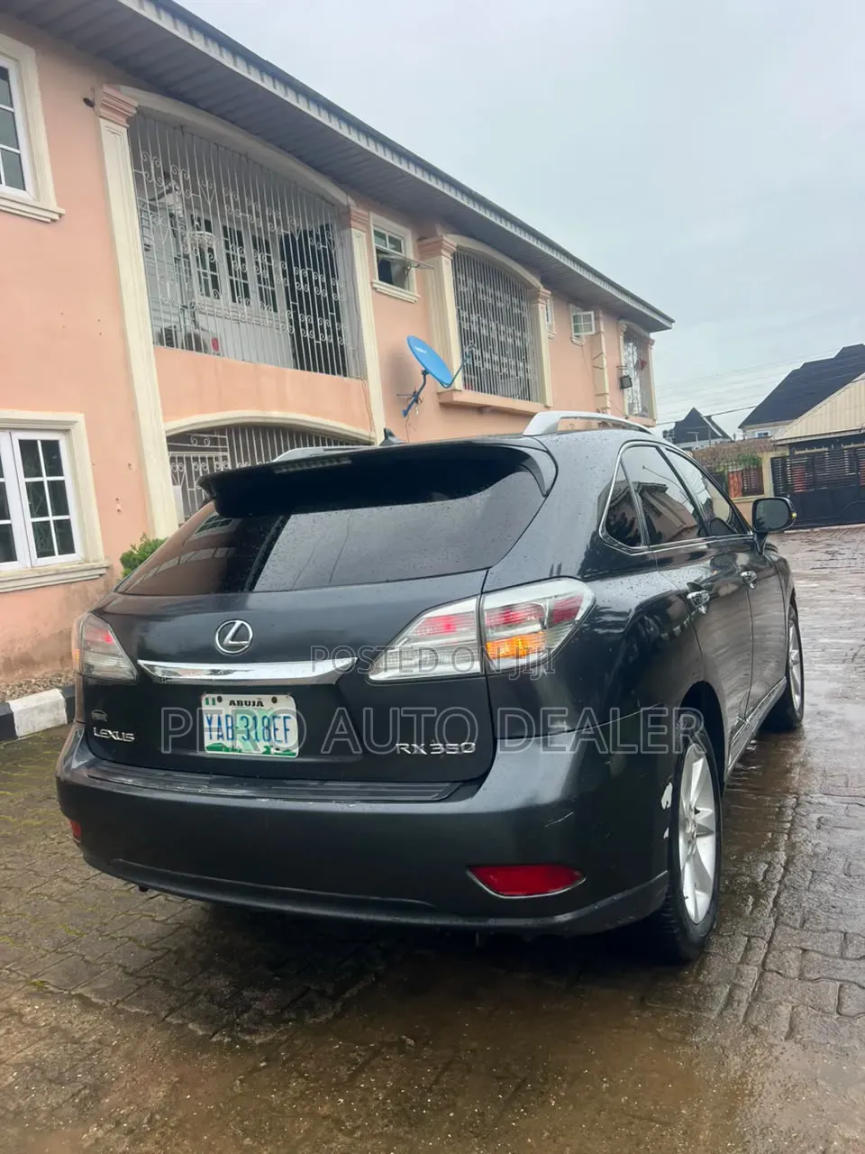 Lexus RX 2011 Blue