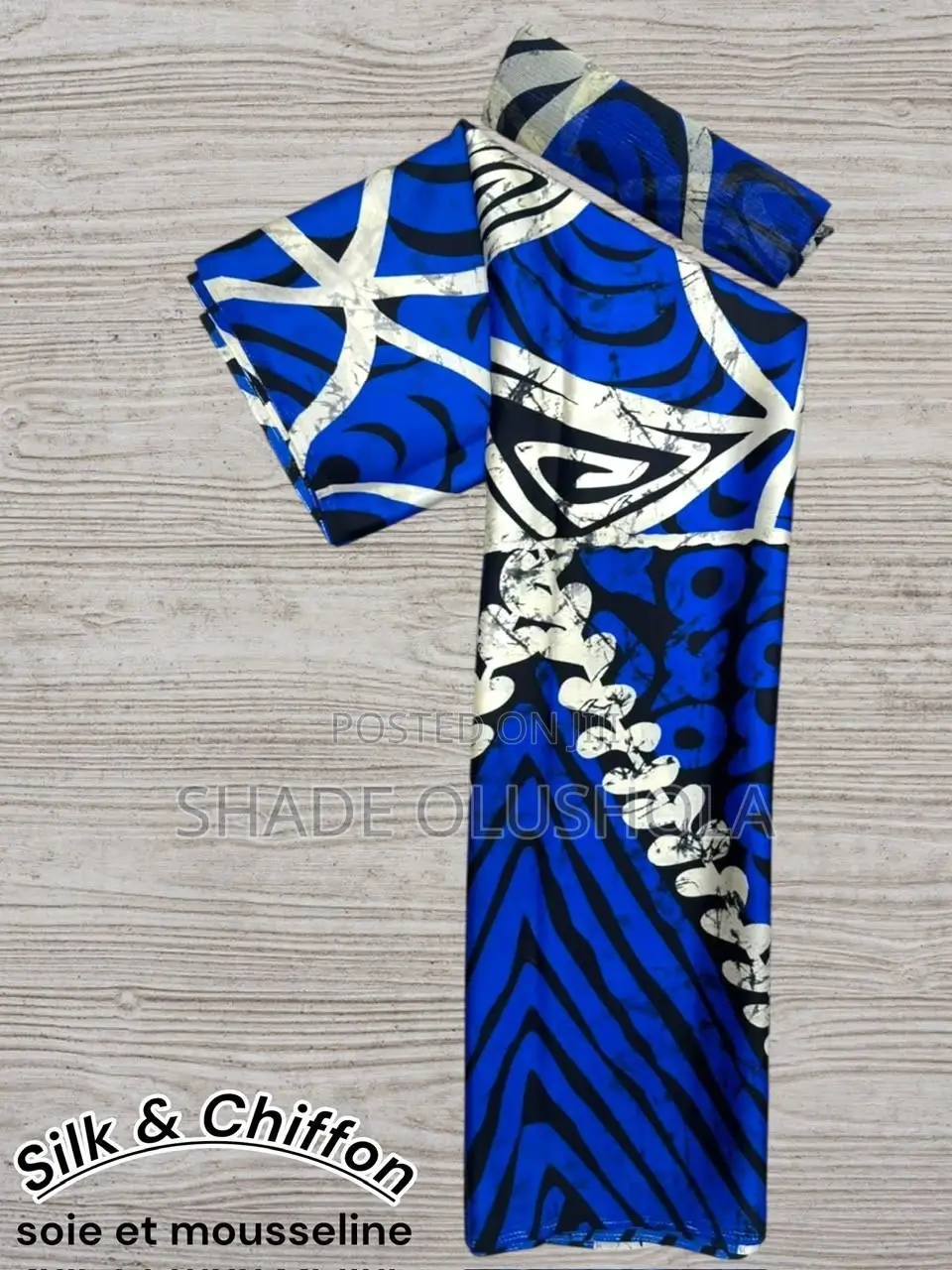 Silk and Chiffon Material