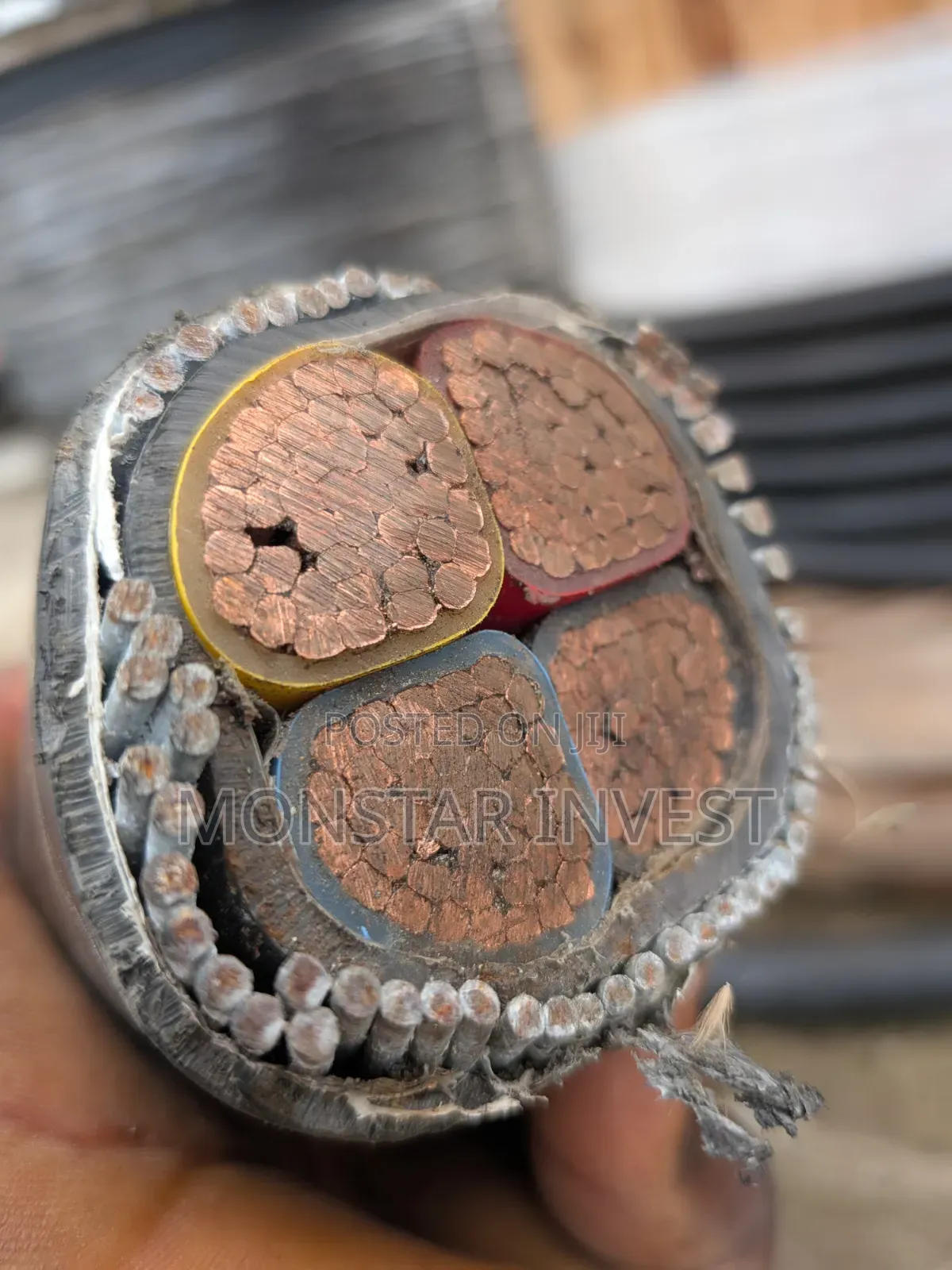 Armored Cable 4core
