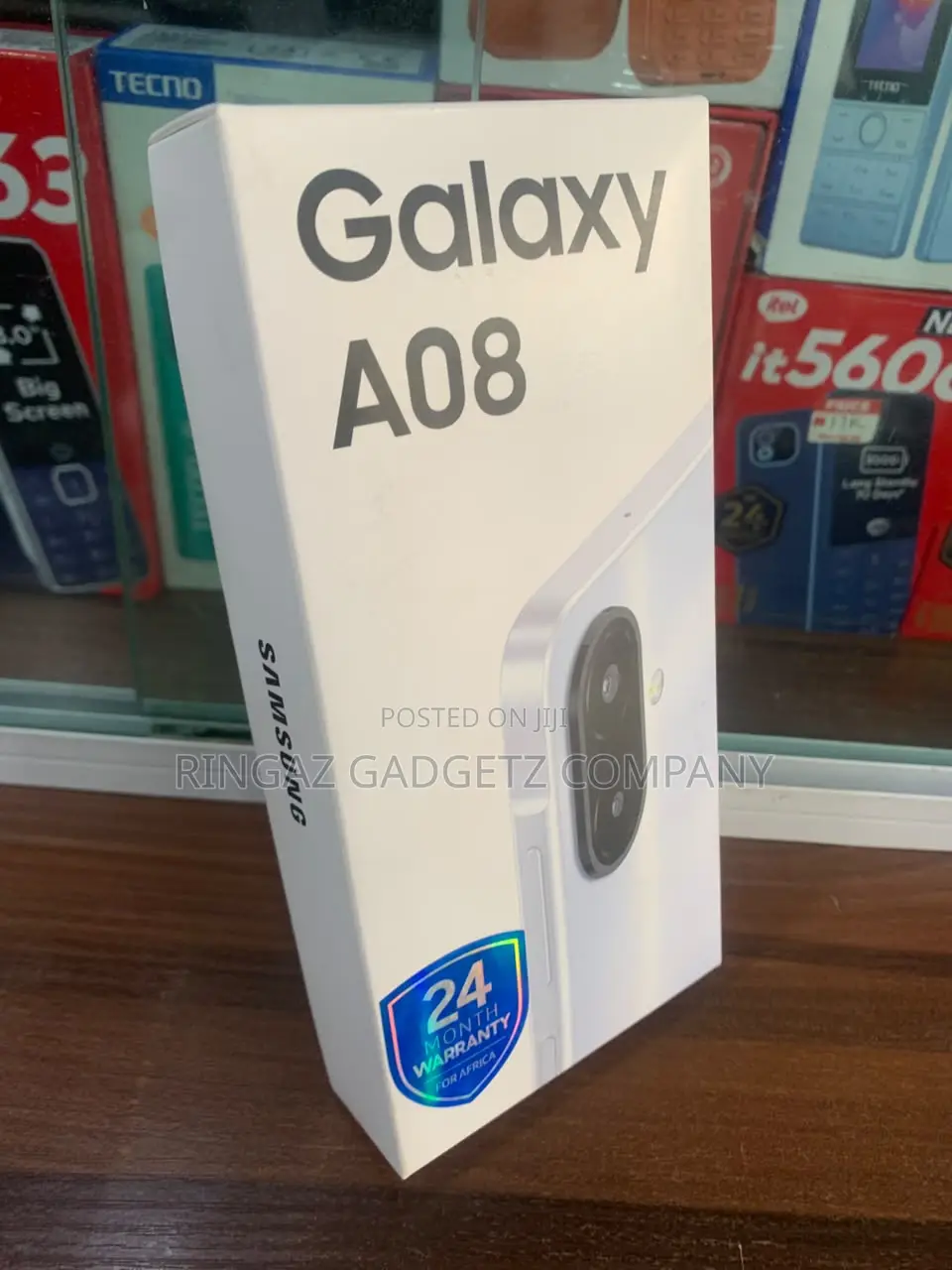 New Samsung Galaxy A08 64 GB Silver