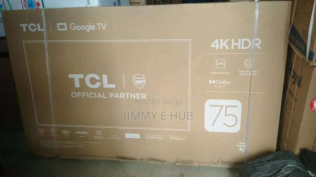 TCL 75" 4k HDR Smart TV