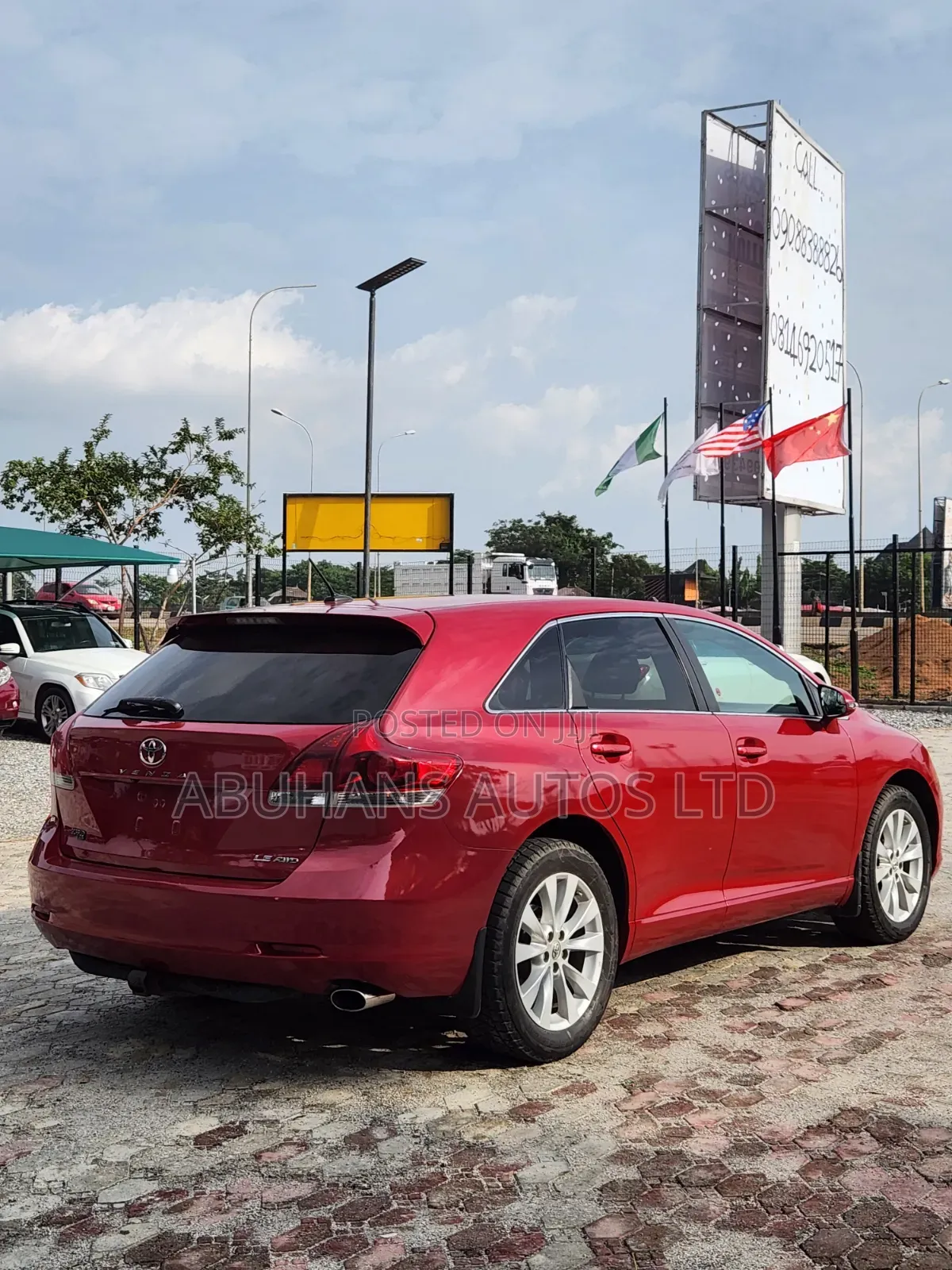 Toyota Venza LE 2015 Red