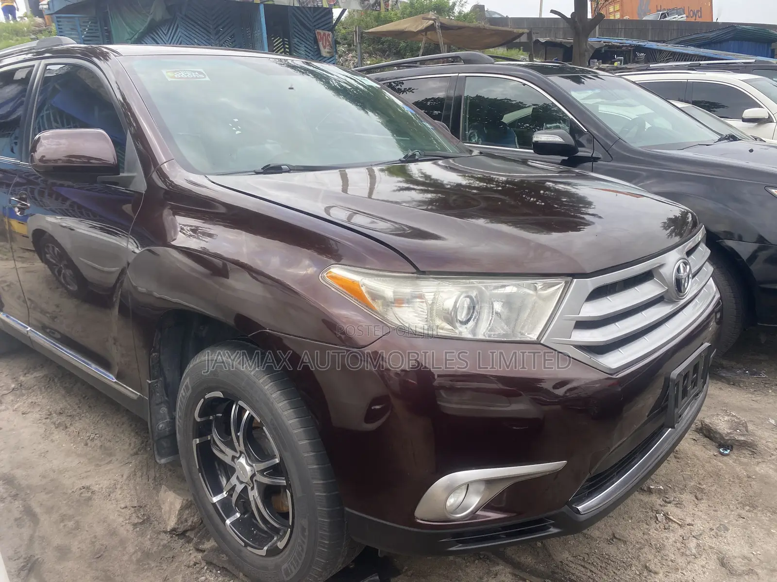 Toyota Highlander Limited 3.5l 4WD 2013 Maroon