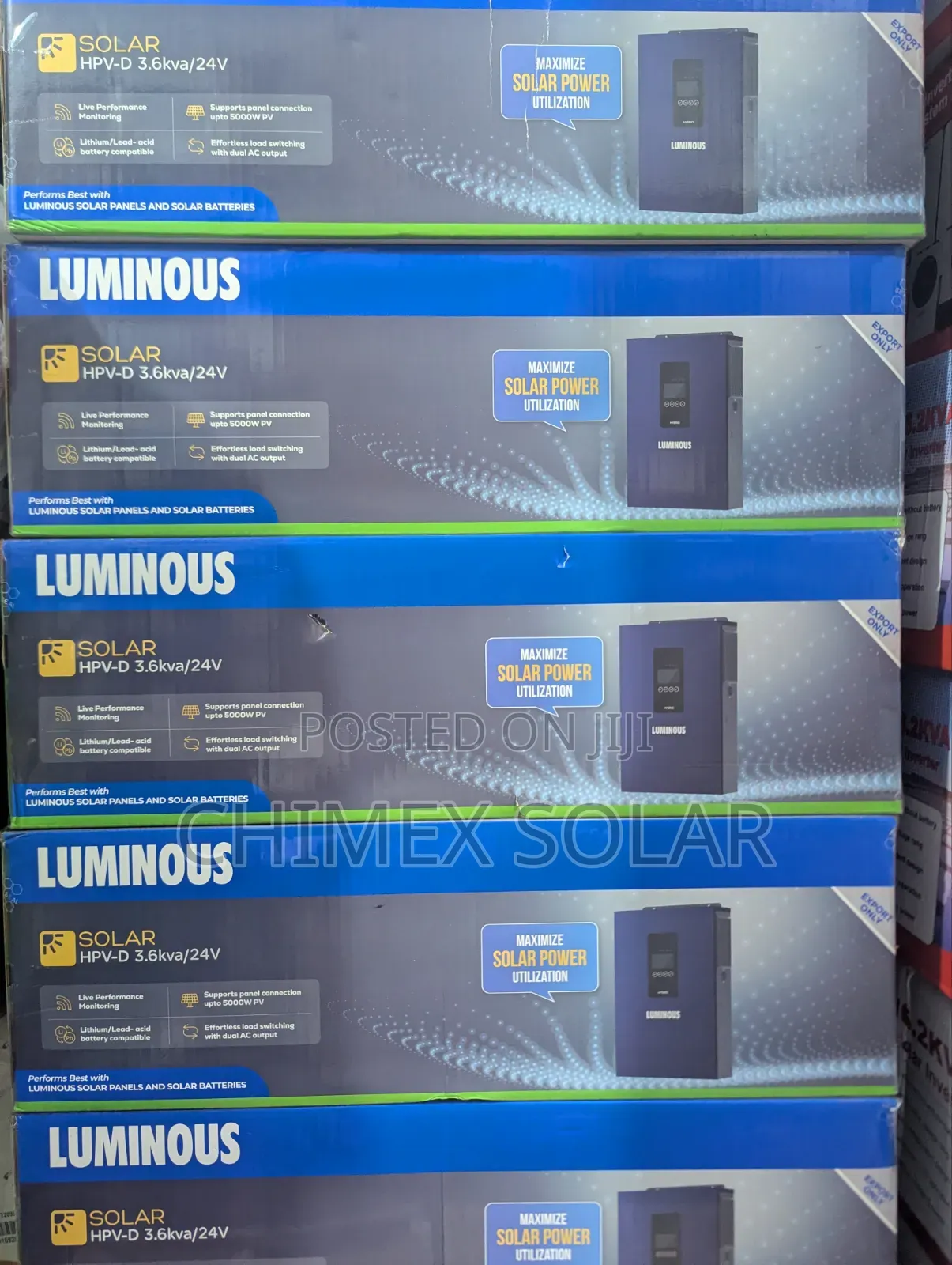 3.6kva 24V Hybrid Luminous Inverter