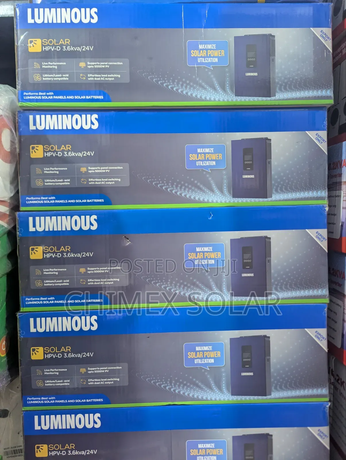 3.6kva 24V Hybrid Luminous Inverter