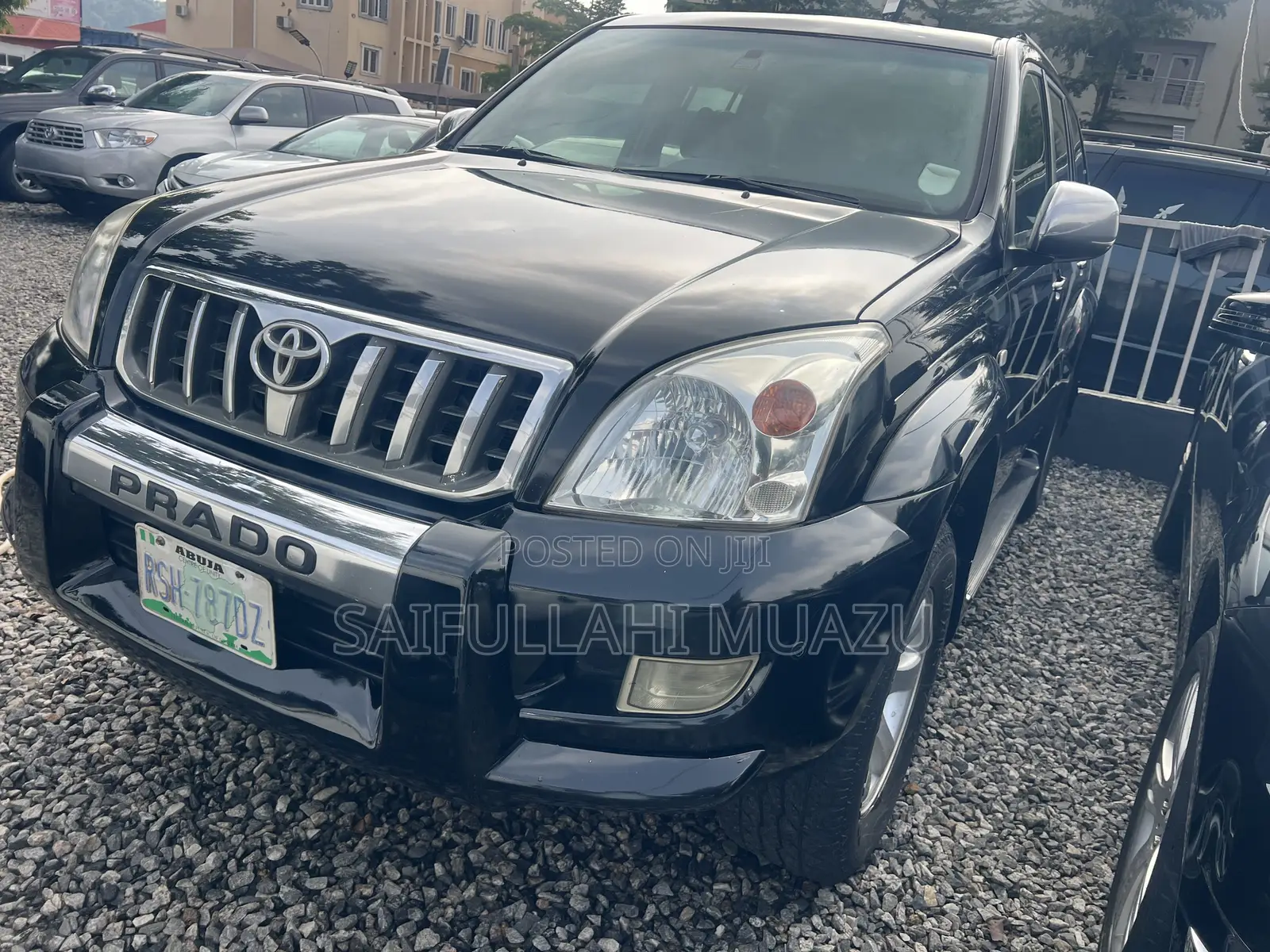 Toyota Land Cruiser Prado 2008 Black